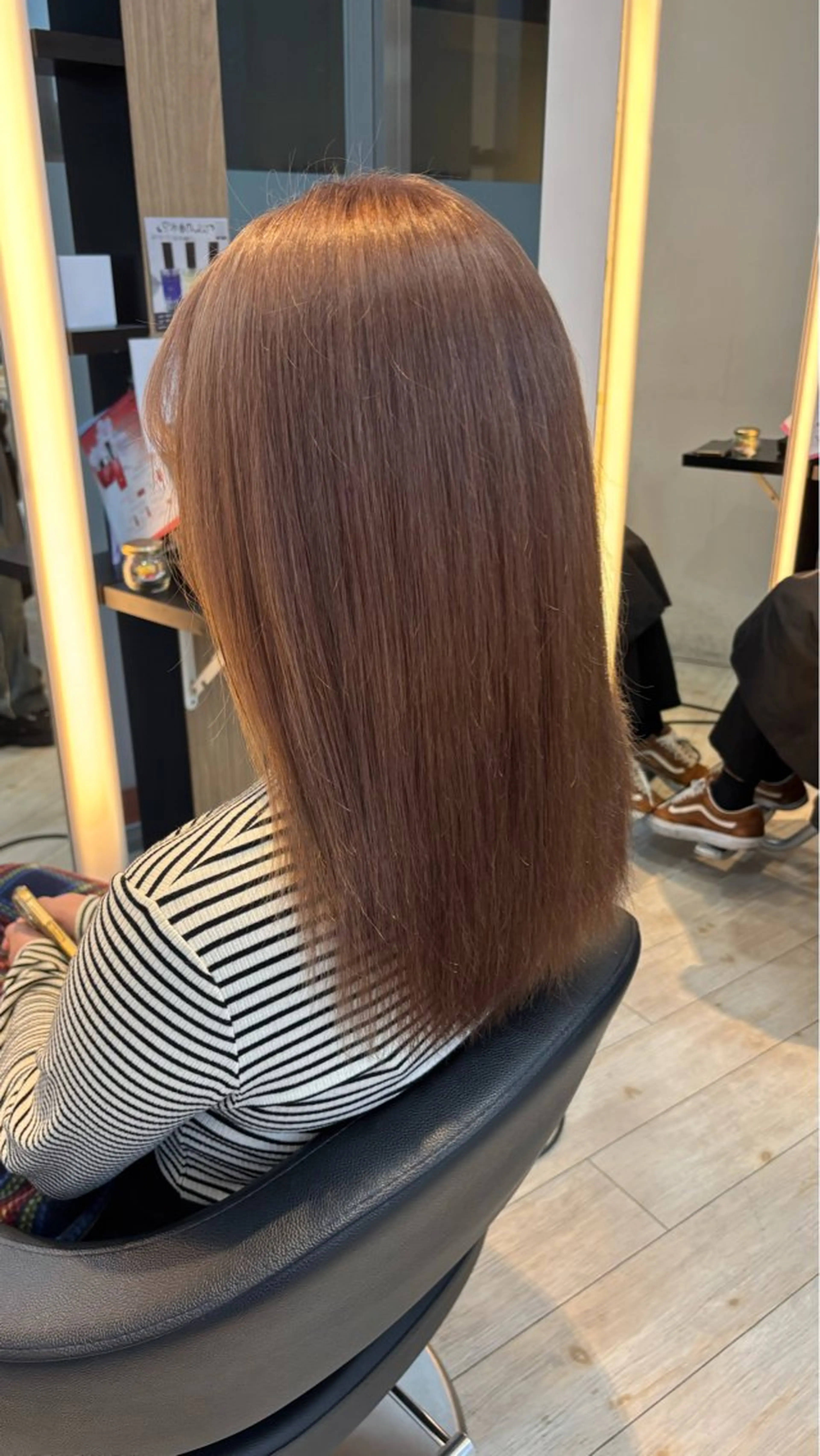 カラー ベージュカラー ブリーチ ケアブリーチ ミルクティーベージュ 髪質改善 miyu/ボブ/ 透明感カラー/栄のヘアスタイル