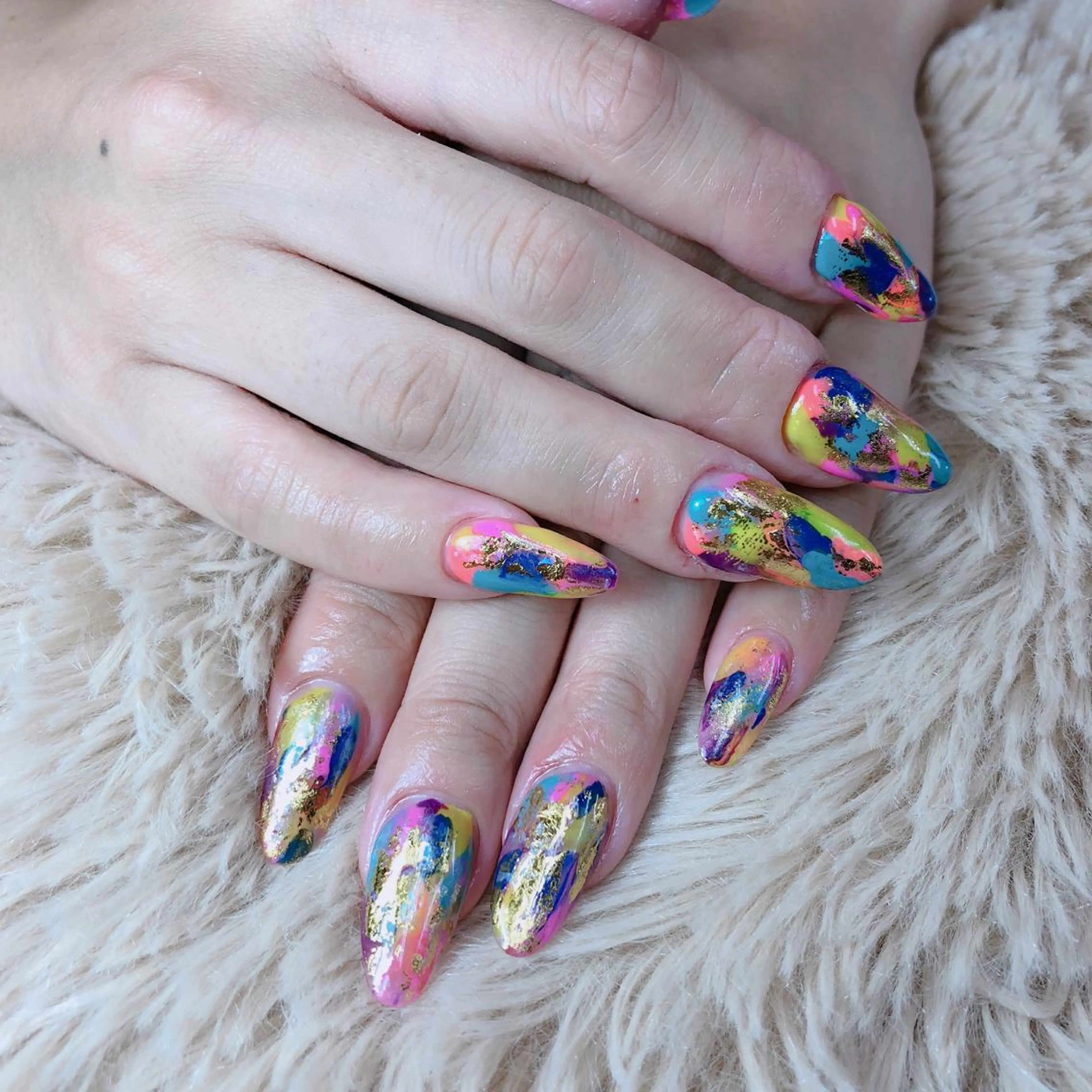 ネイル ハンドネイル 石原 夕華のネイルデザイン