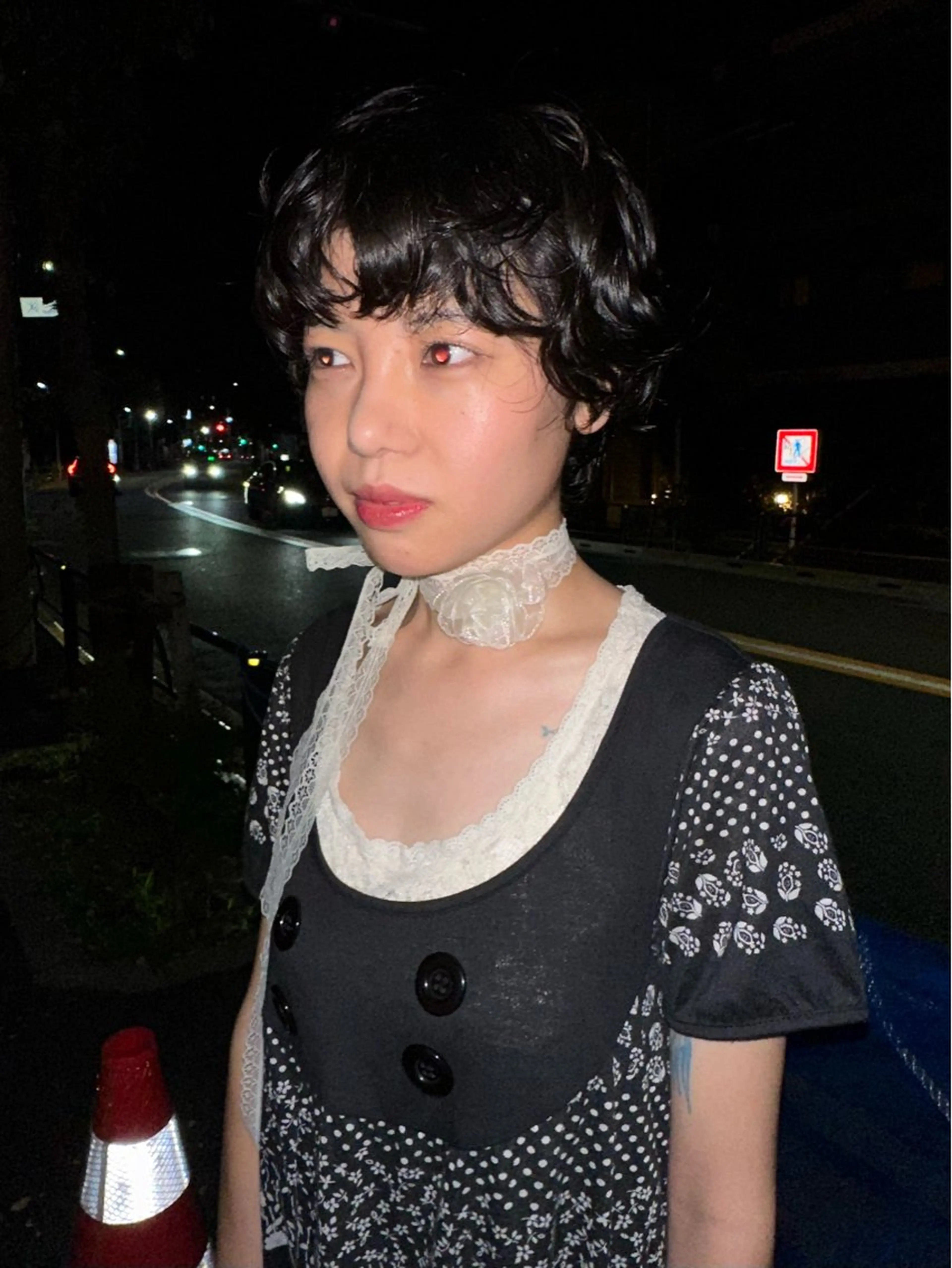 ショート カラー パーマ カット ヘアカラー 🎀オイダイラ モモカ🎀のヘアスタイル