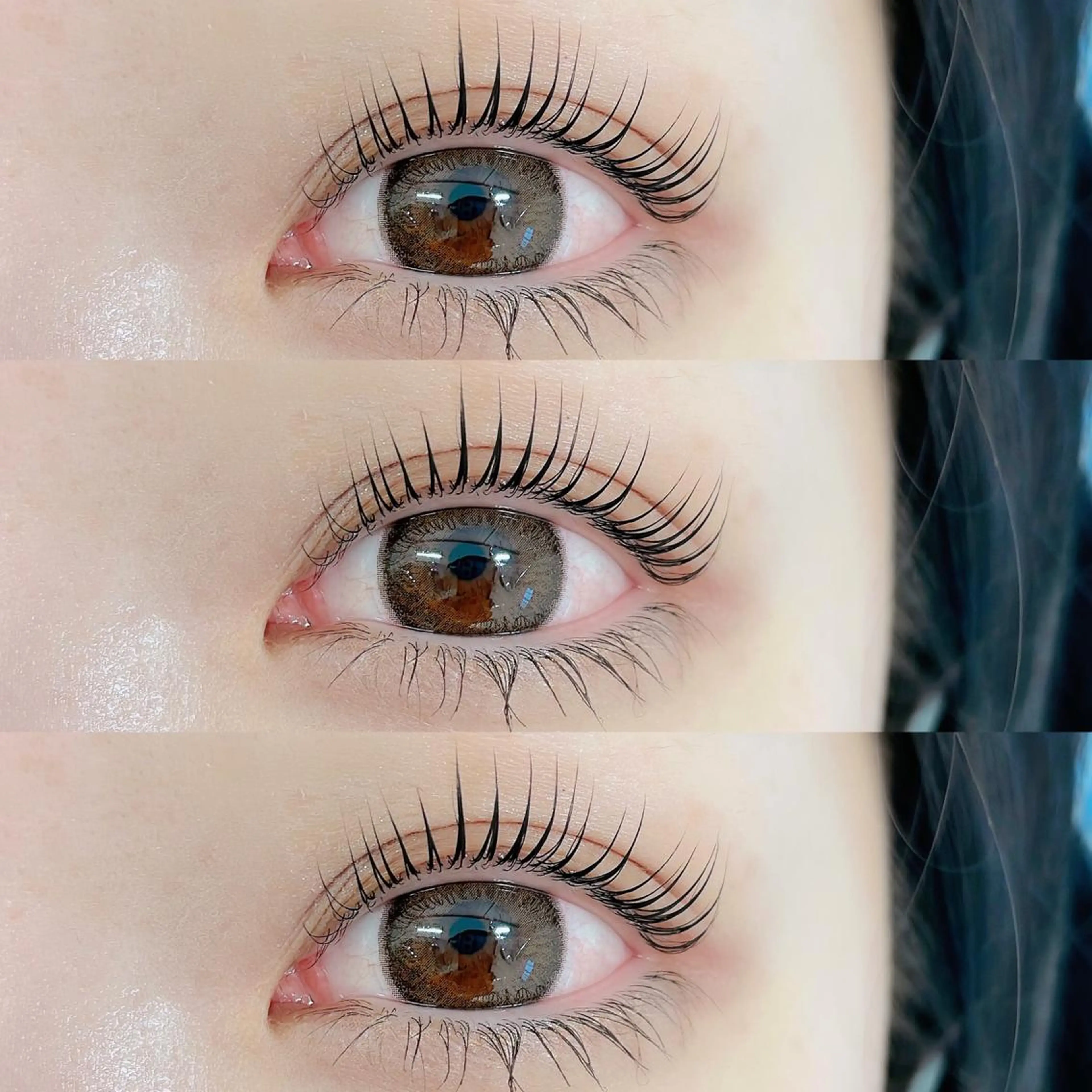 マツエク・マツパ アイブロウ マツパ MAUMU eyelash&eyebrow salon所属・𝙈𝙖𝙠𝙤 ꨄ 束感まつ毛 ꨄ北堀江のマツエク・マツパデザイン