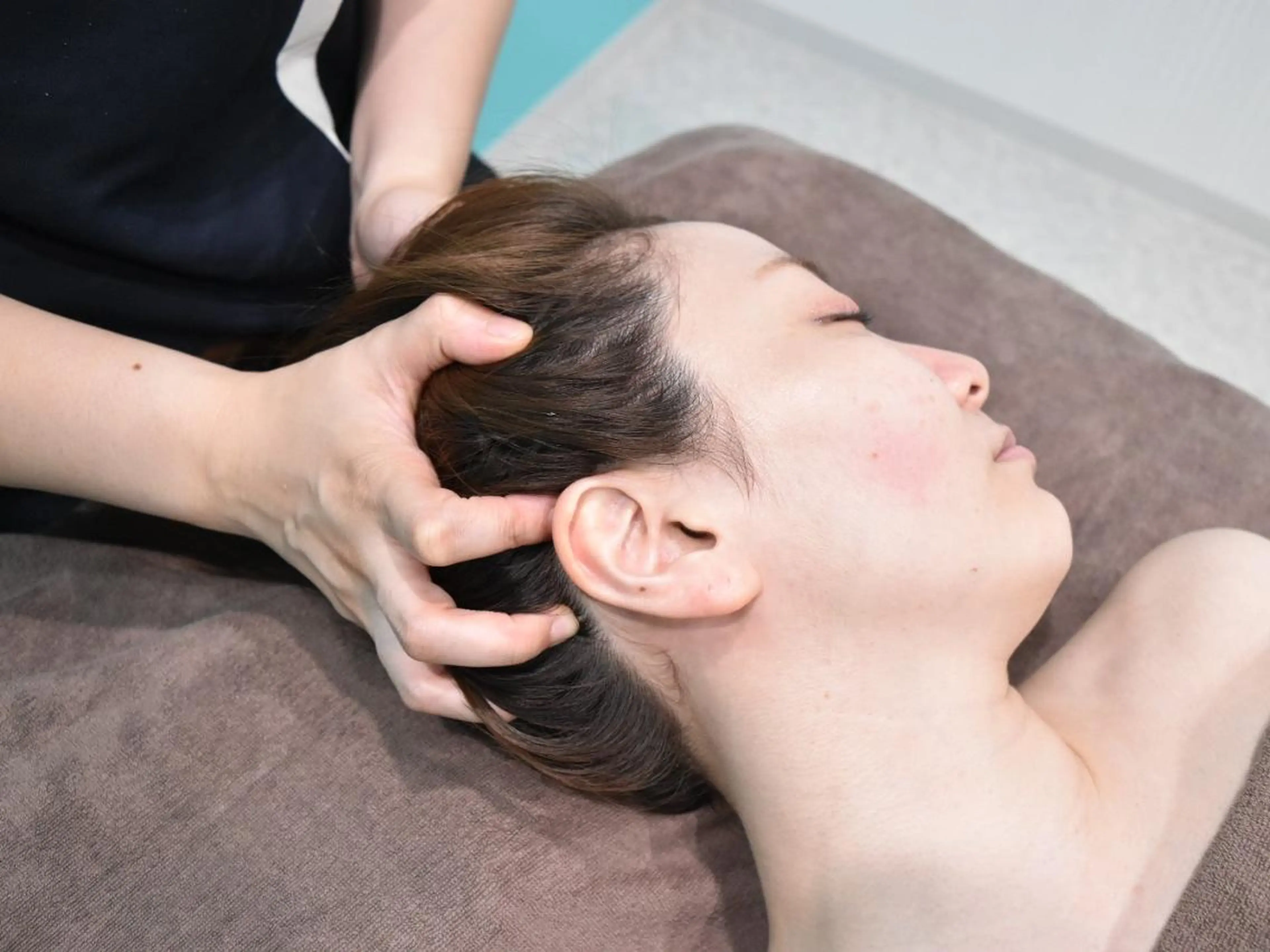 【新規】超睡眠!ヘブンリ-極ヘッドスパ/目パッチリ/むくみ,首肩コリ/リフトUP60分の写真