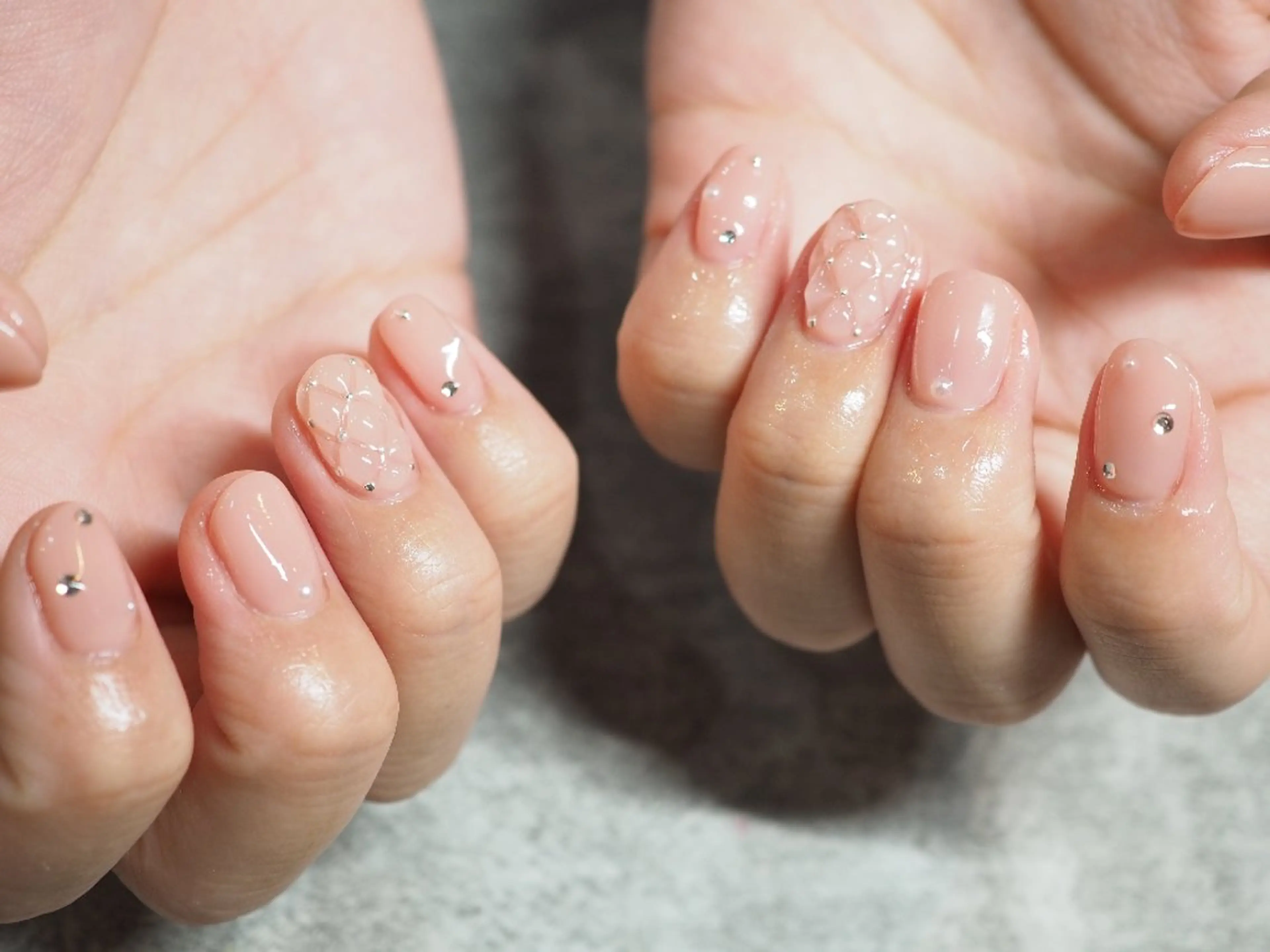 ネイル ハンドネイル glaNje 福光のネイルデザイン