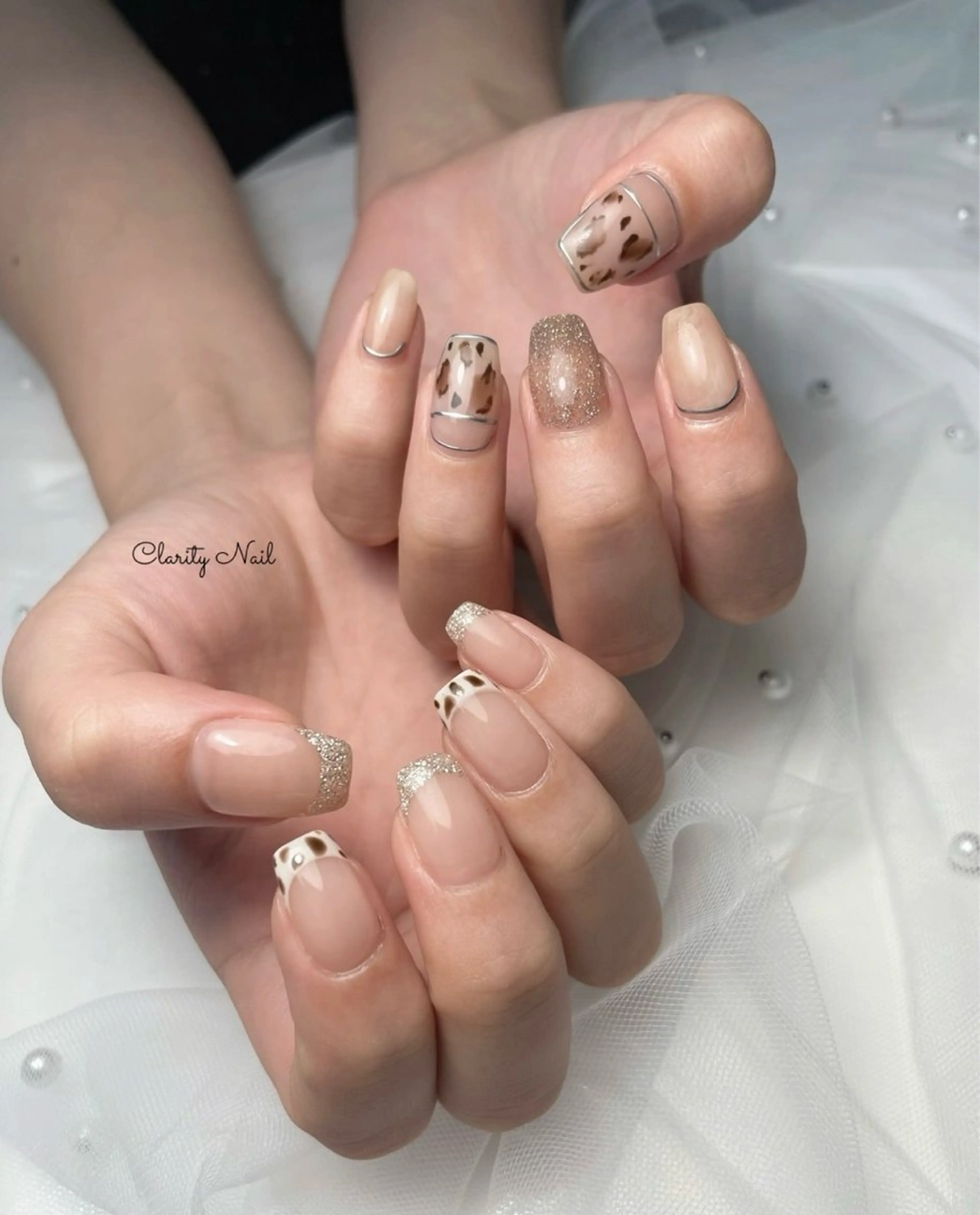 ネイル アートネイル 持ち込み ハンドネイル Clarity Nailのネイルデザイン