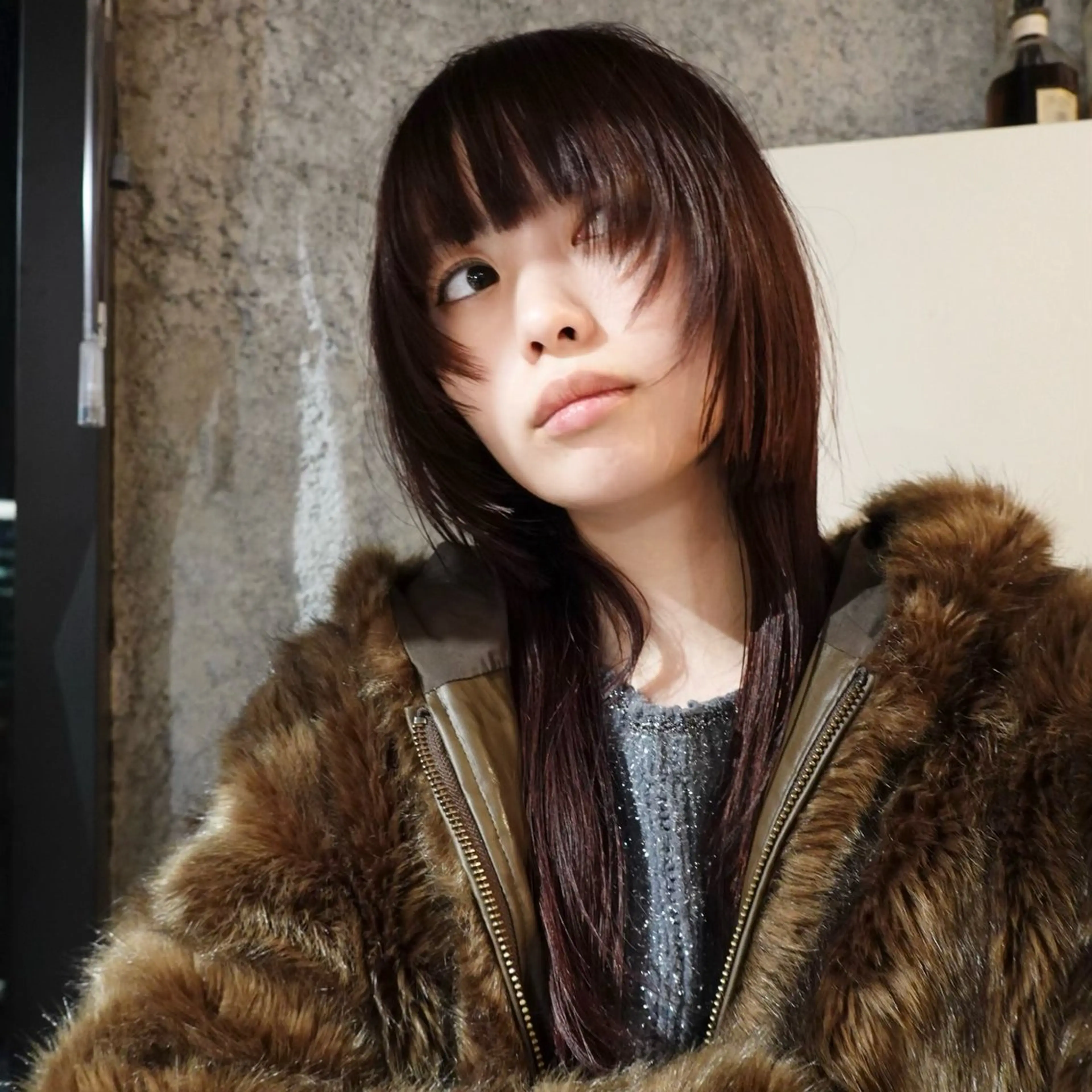 ロング 顔まわりレイヤー レイヤーカット カット bloc japon所属・ﾌﾞﾚｲｽﾞ˚✧₊⁎ ﾚｲﾔｰToriのヘアスタイル