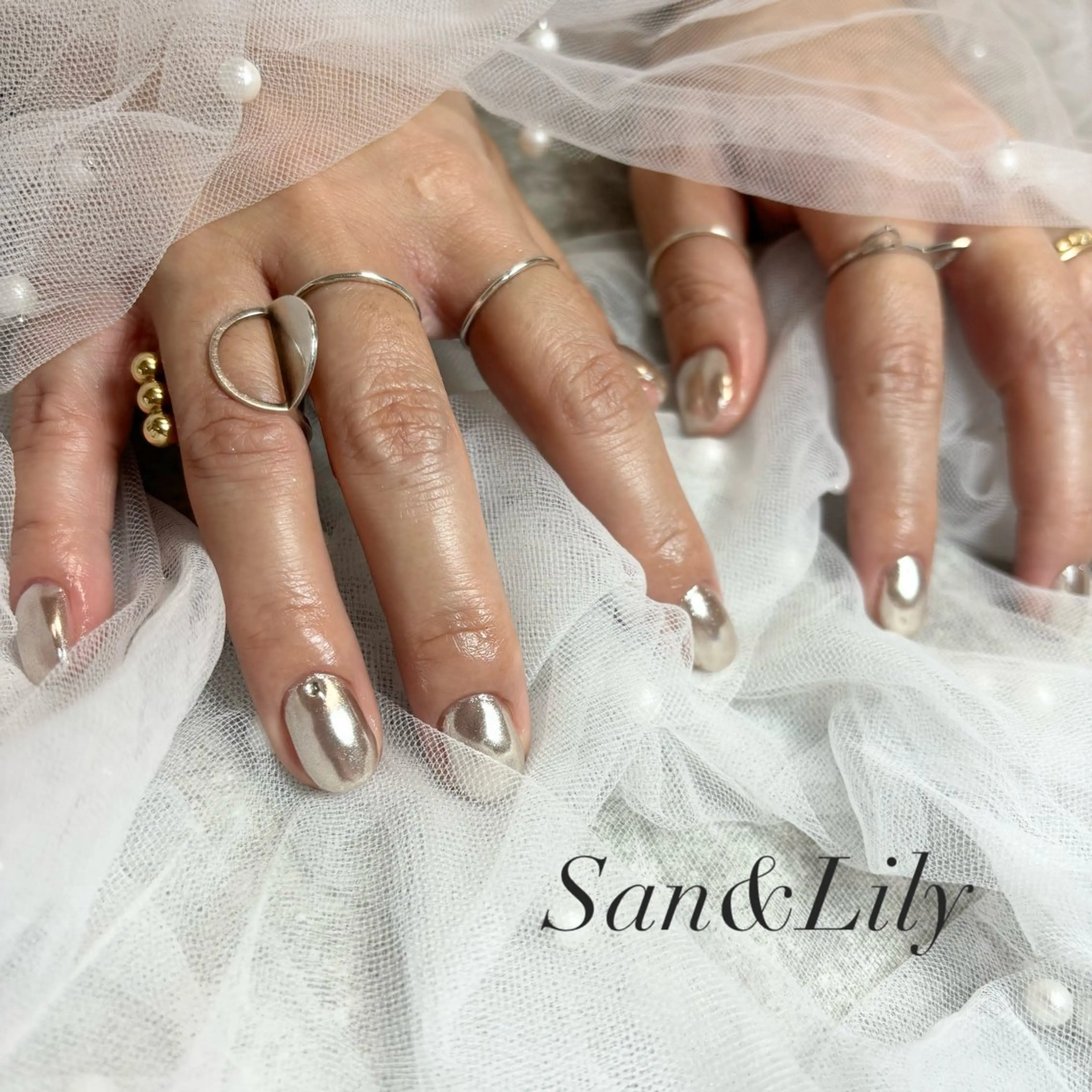 ネイル ハンドネイル San＆Lily madokaのネイルデザイン