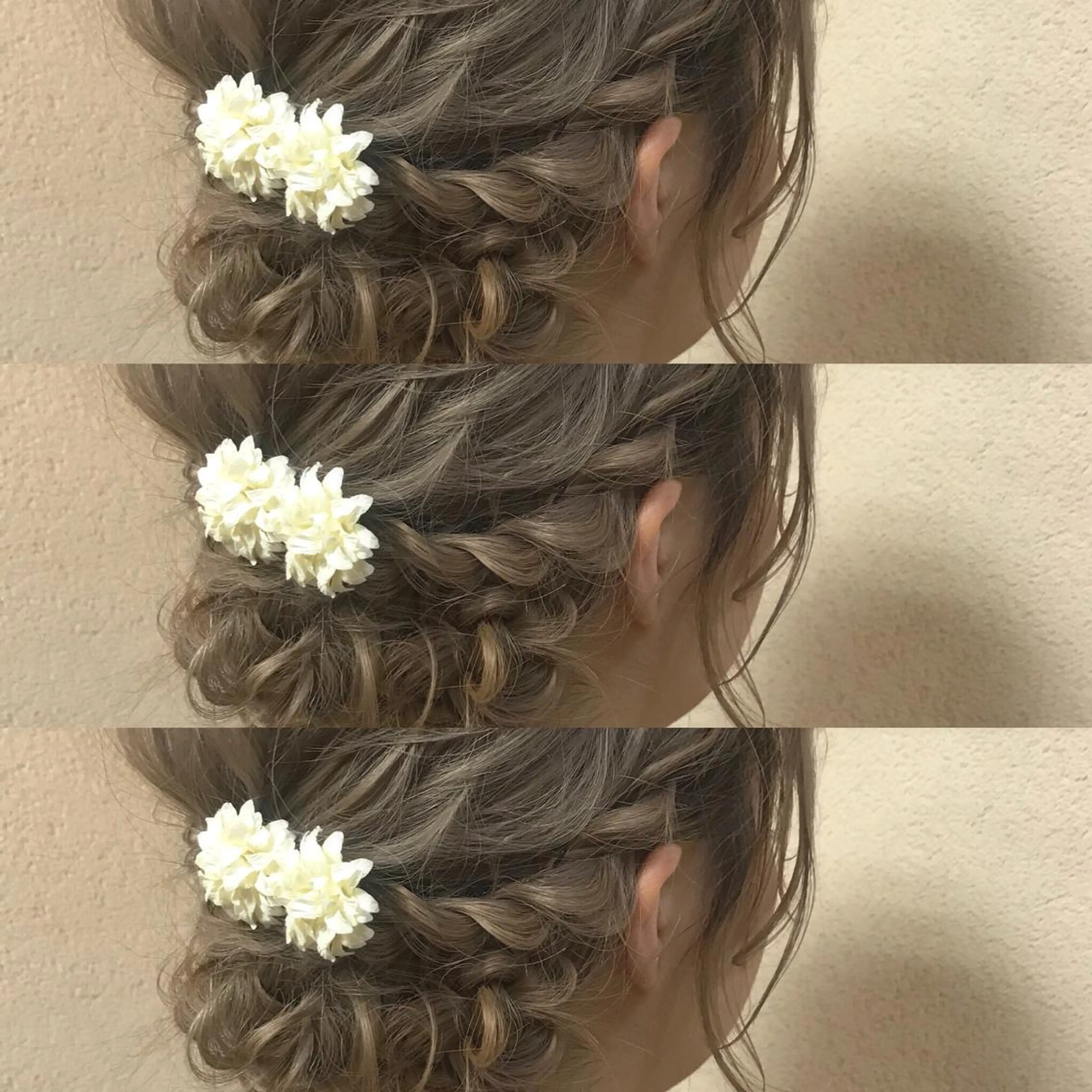 ヘアアレンジ 透明感カラー・ 髪質改善🩵イケダのヘアスタイル