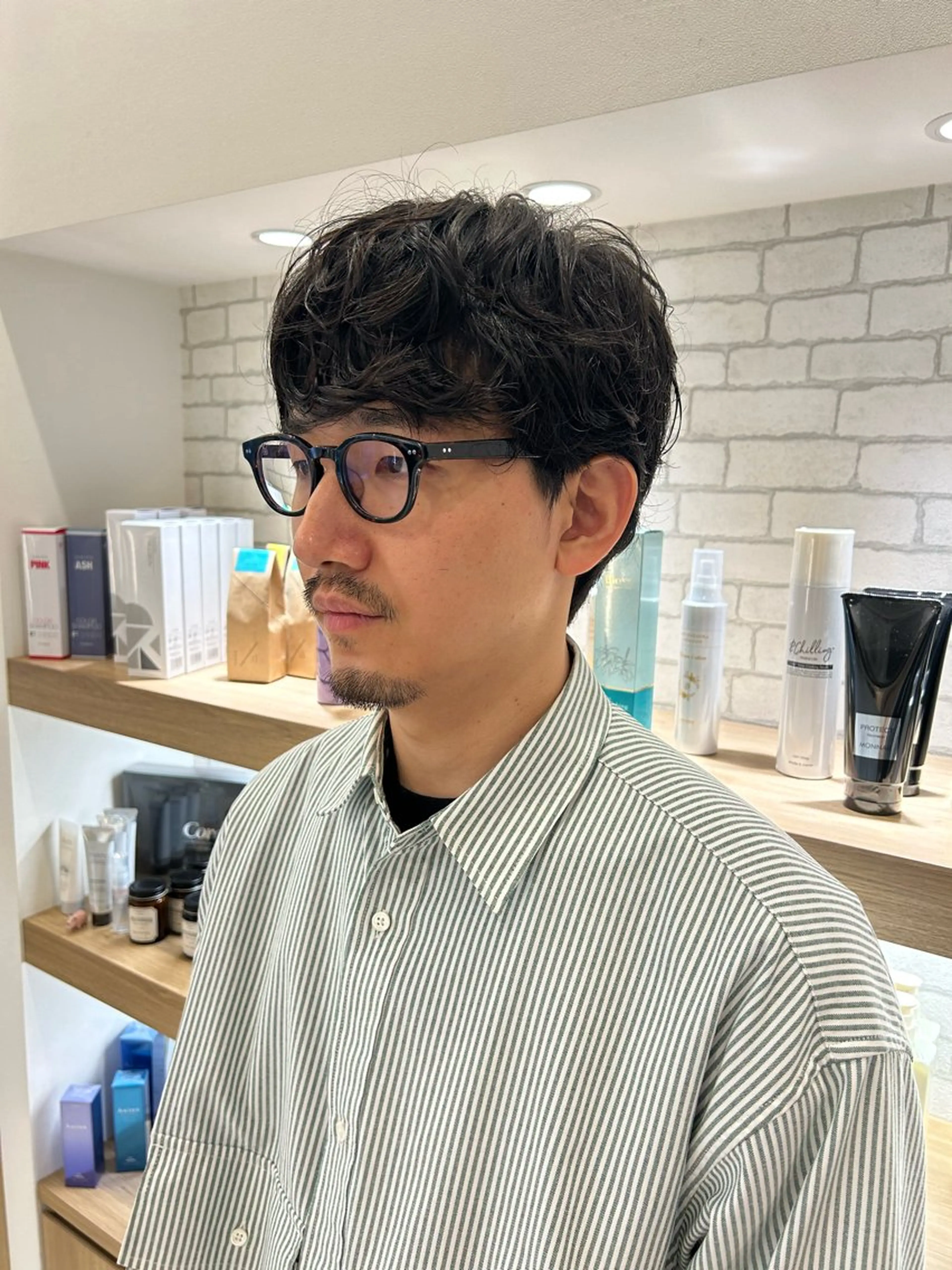 パーマ メンズ 鎌倉/メンズ/外国人 風パーマ/ﾐﾕｳのヘアスタイル