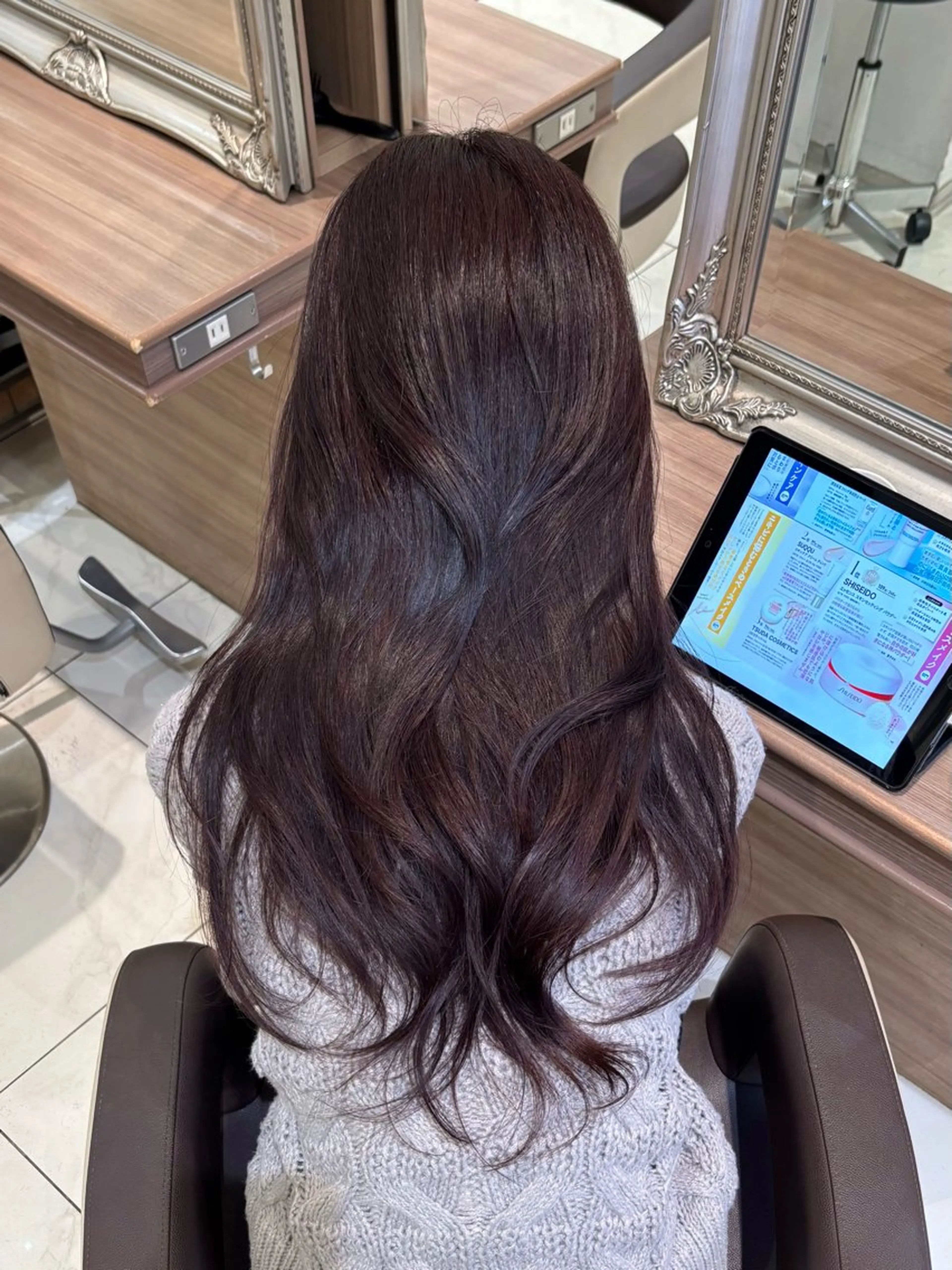 ロング ヘアカラー 🎀暖色カラー/ ピンク🎀mikuのヘアスタイル