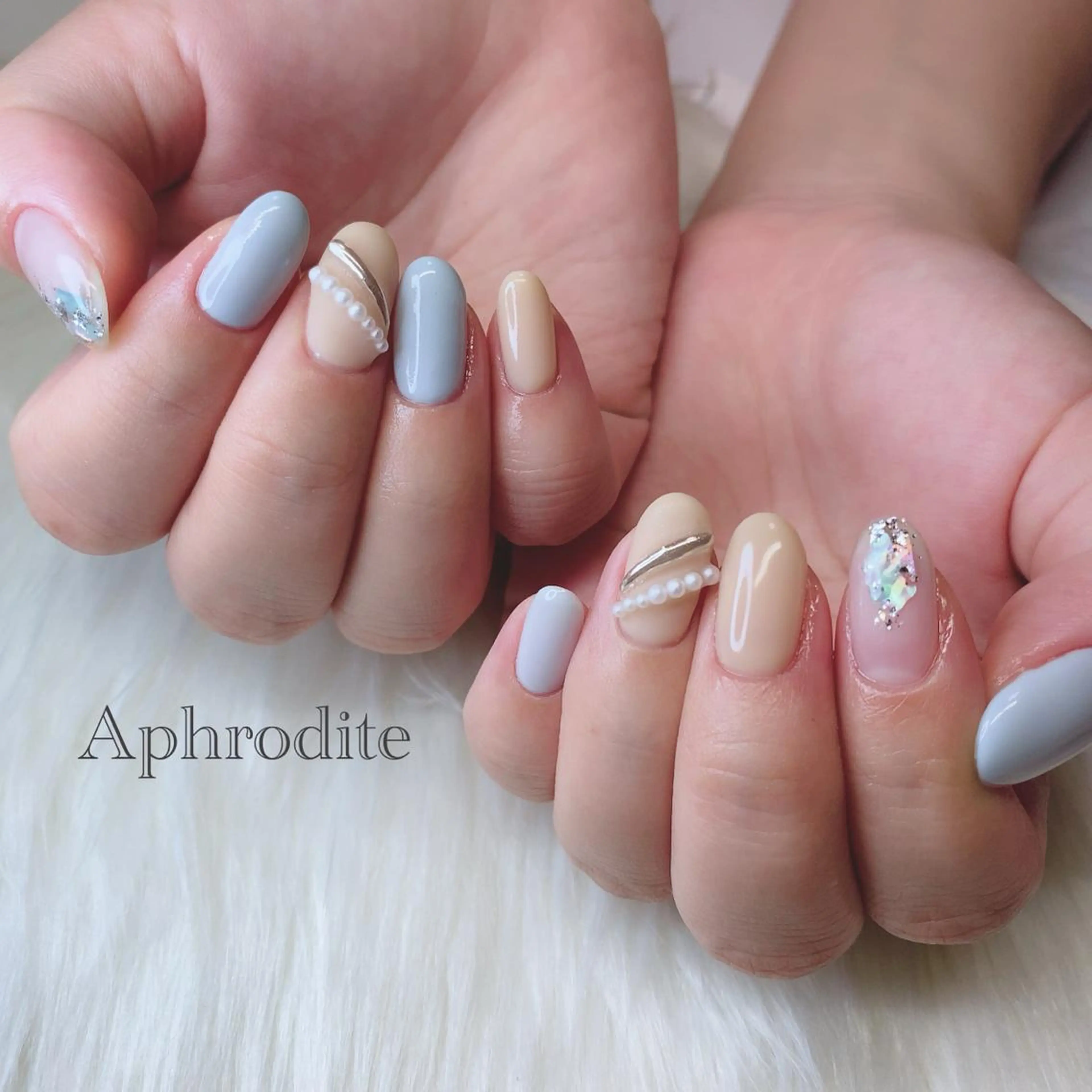 ネイル Aphrodite パラジェル認定サロンのネイルデザイン