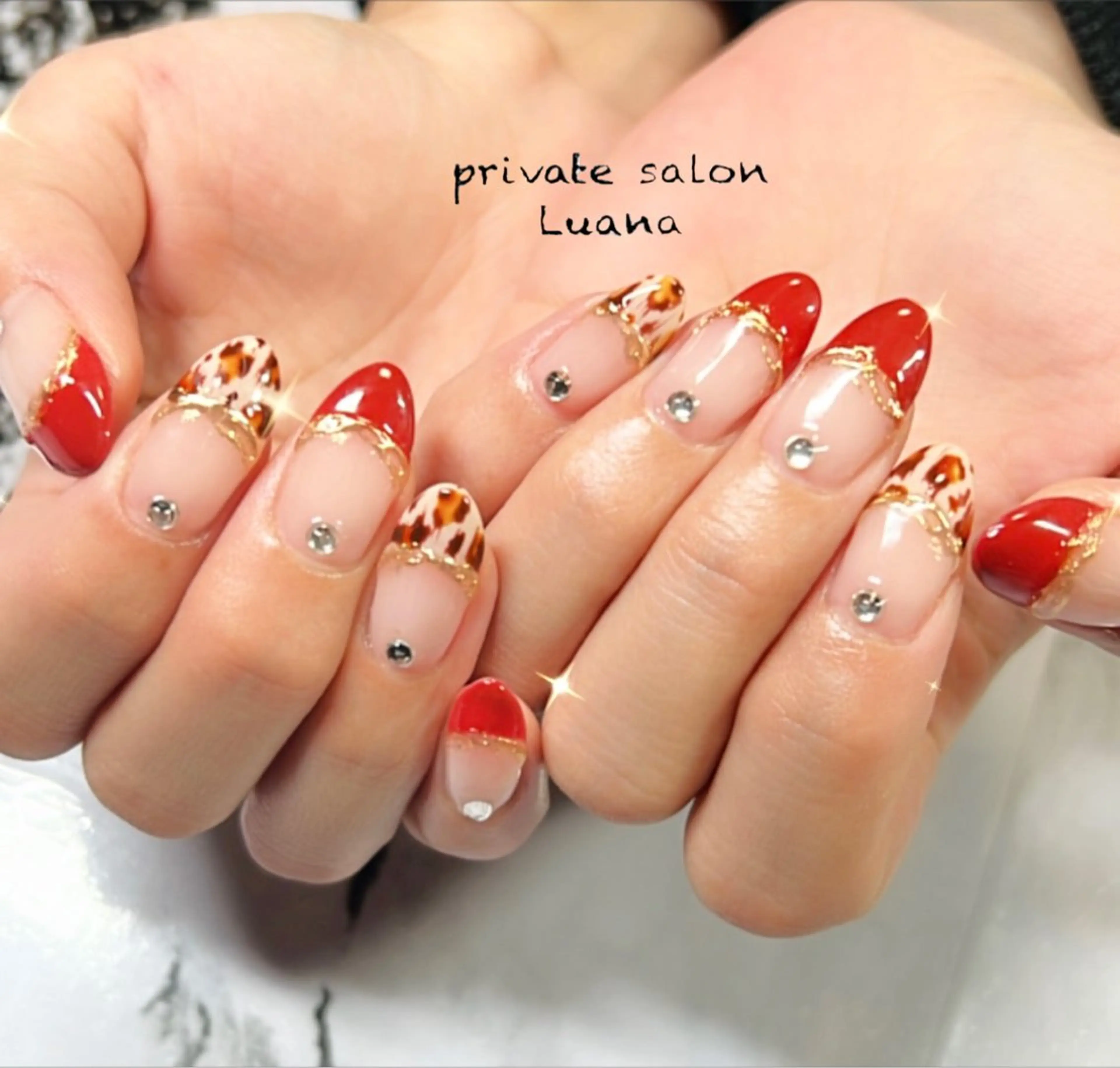 ネイル ハンドネイル 自宅ネイルサロン ルアナのネイルデザイン