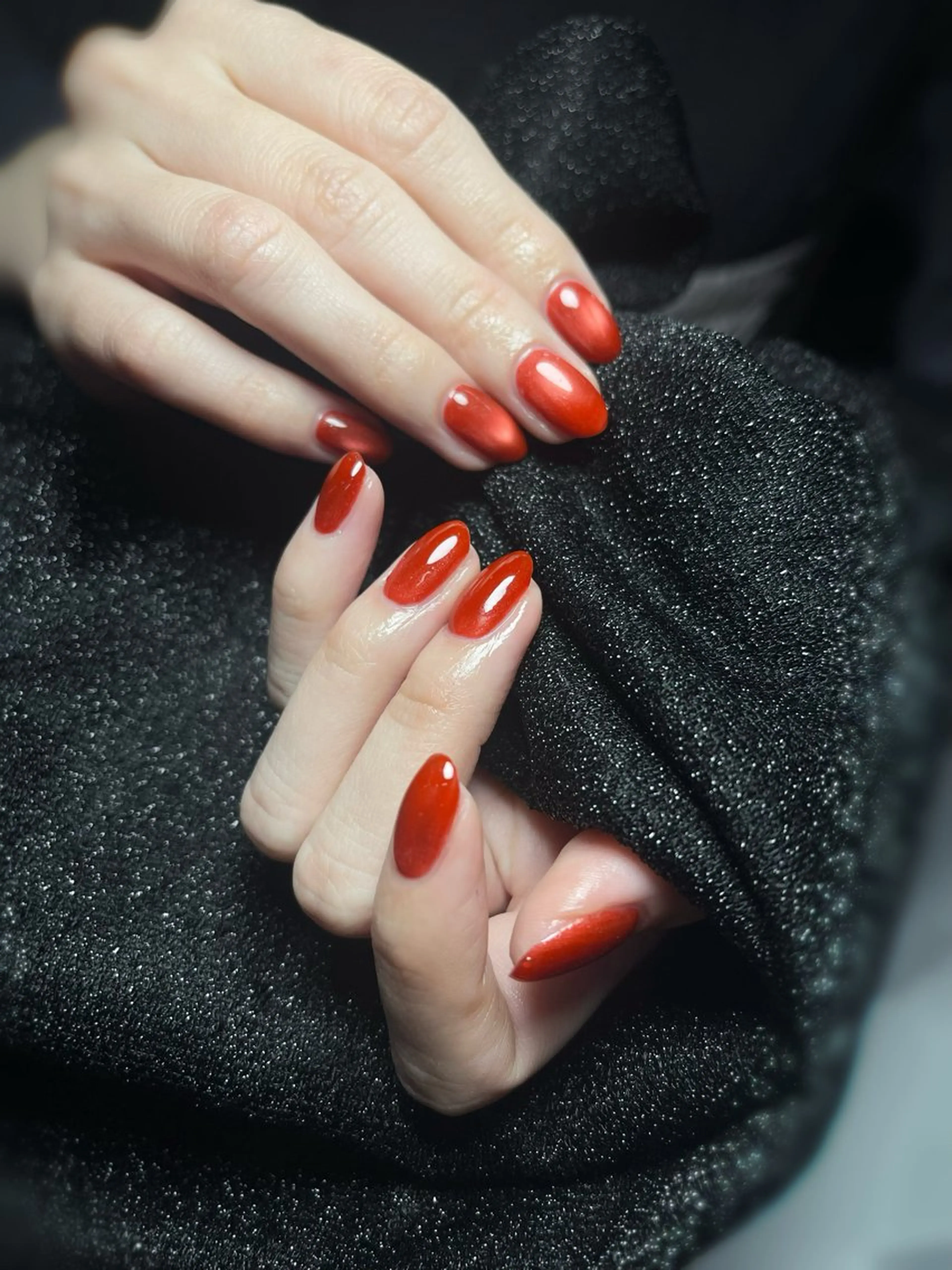 【ジェル】300色から選べるマグネットネイル💅パーツ付け放題🌟★フィルイン対応★オフ・ケア込みの写真