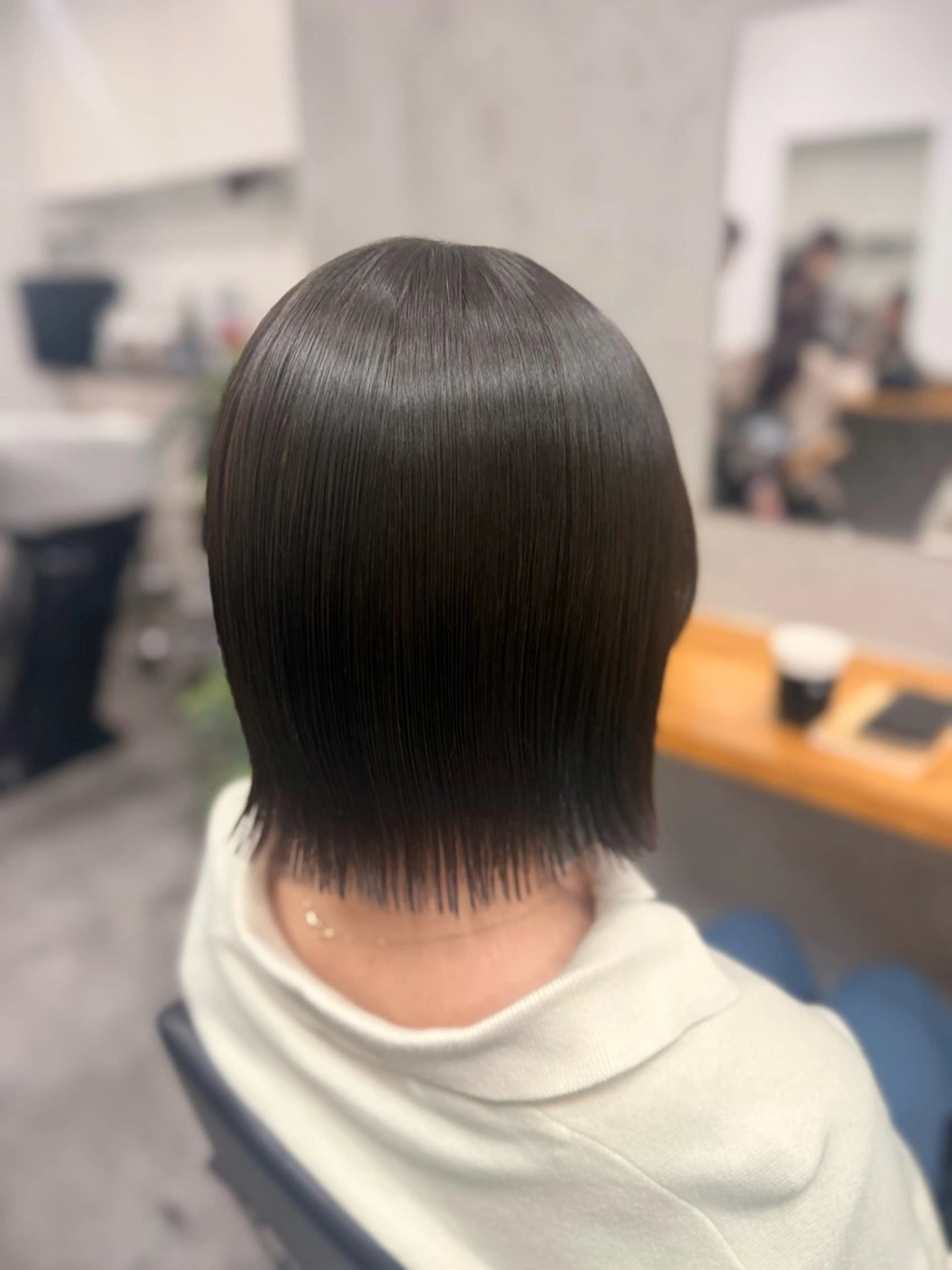 ショート カラー グレージュ オリーブグレージュ オリーブグレー hoNua. ＊Ruri＊のヘアスタイル