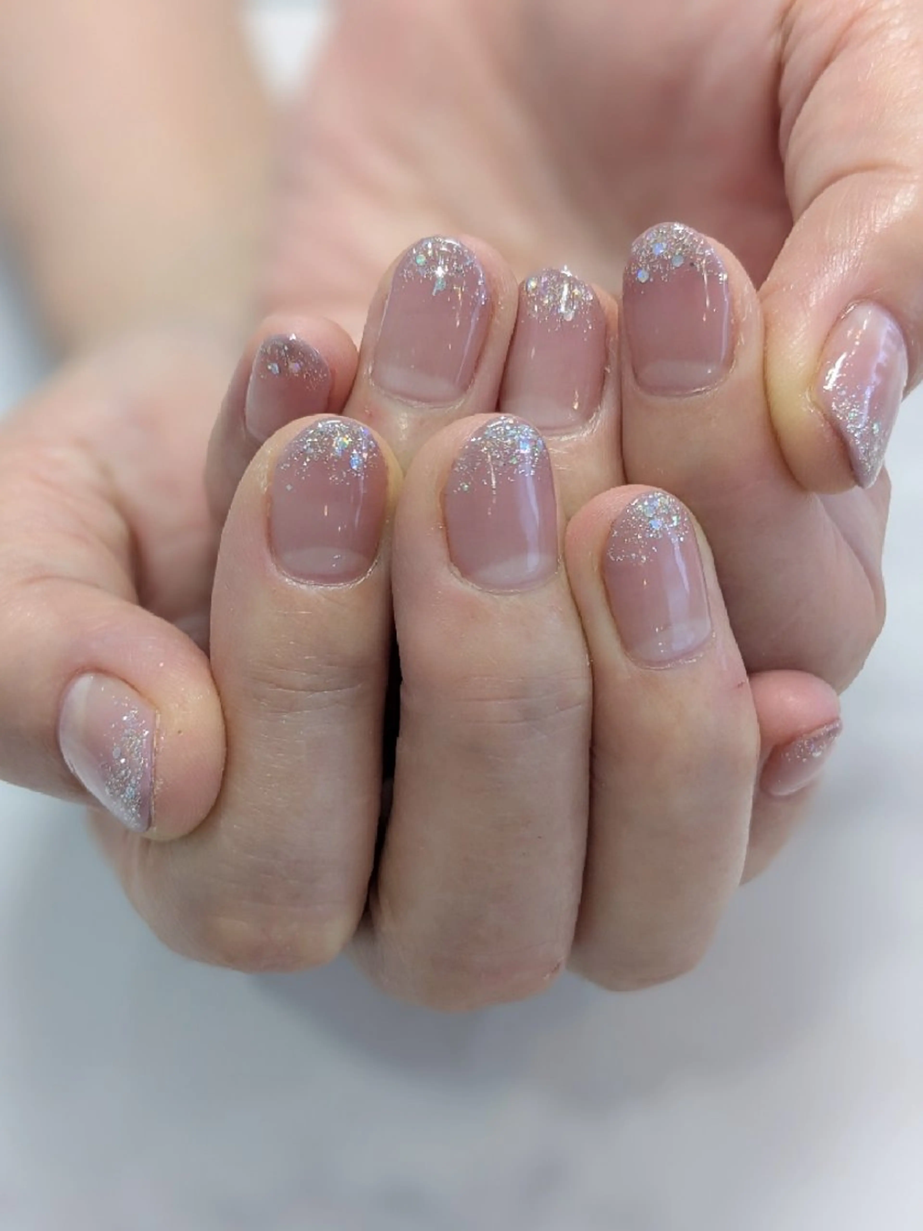 ネイル ラメ(グリッター) abbie蒲田所属・abbie mibeのネイルデザイン