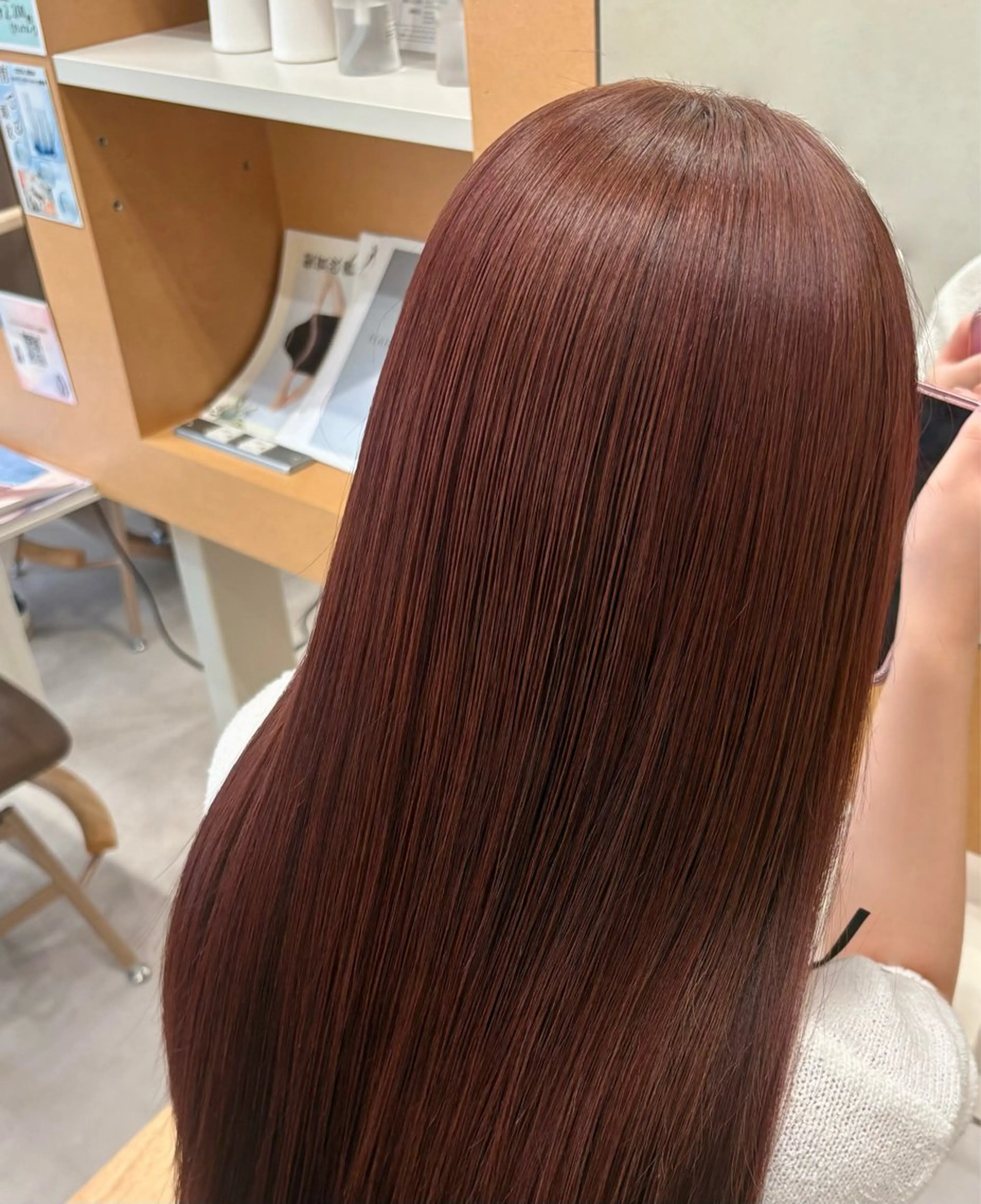 ロング カラー ヘアカラー ふうか🩰 /暖色カラー💖のヘアスタイル