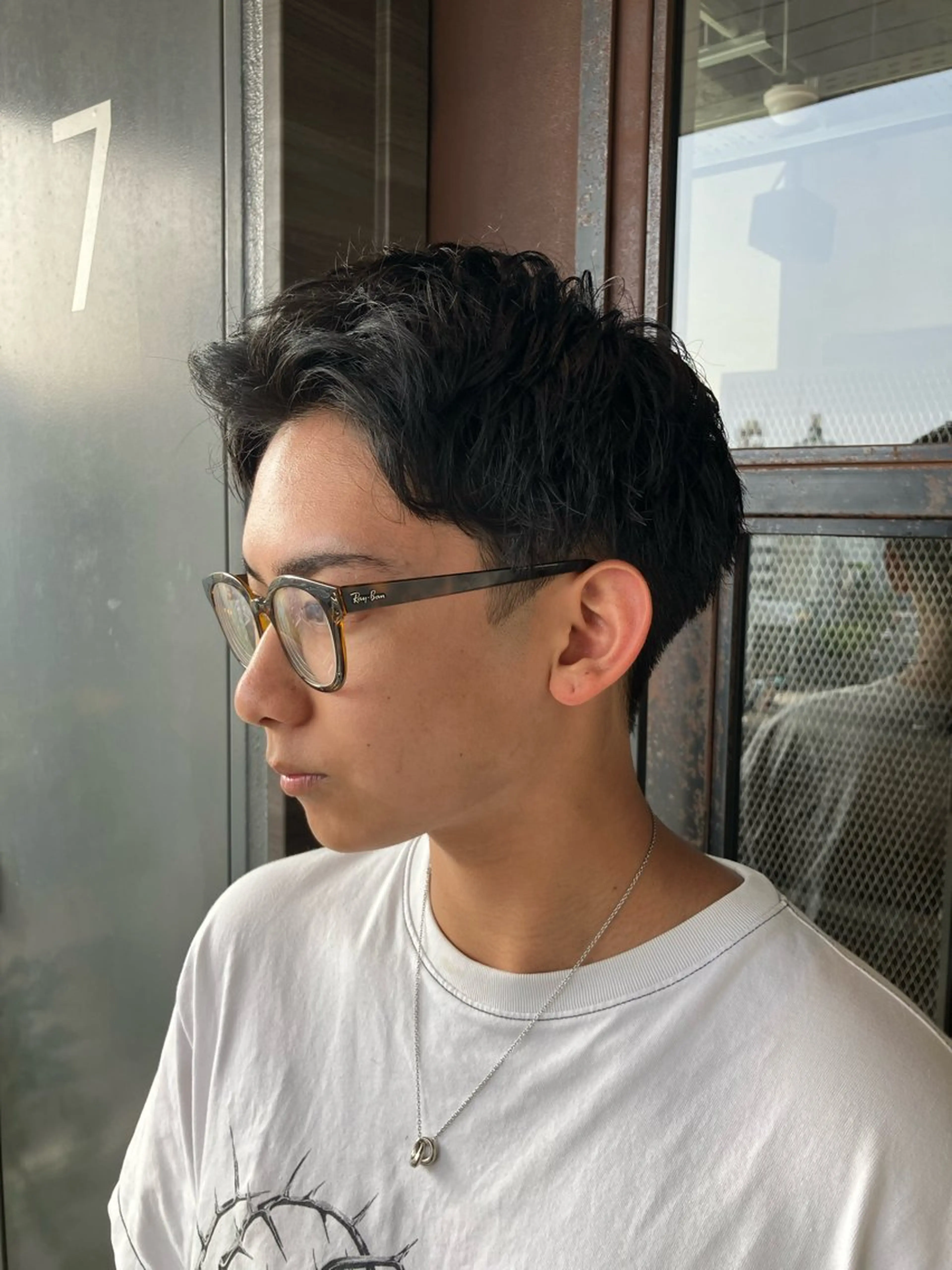 ショート メンズ カット MANON BY  H所属・Watarai Yuukiのヘアスタイル