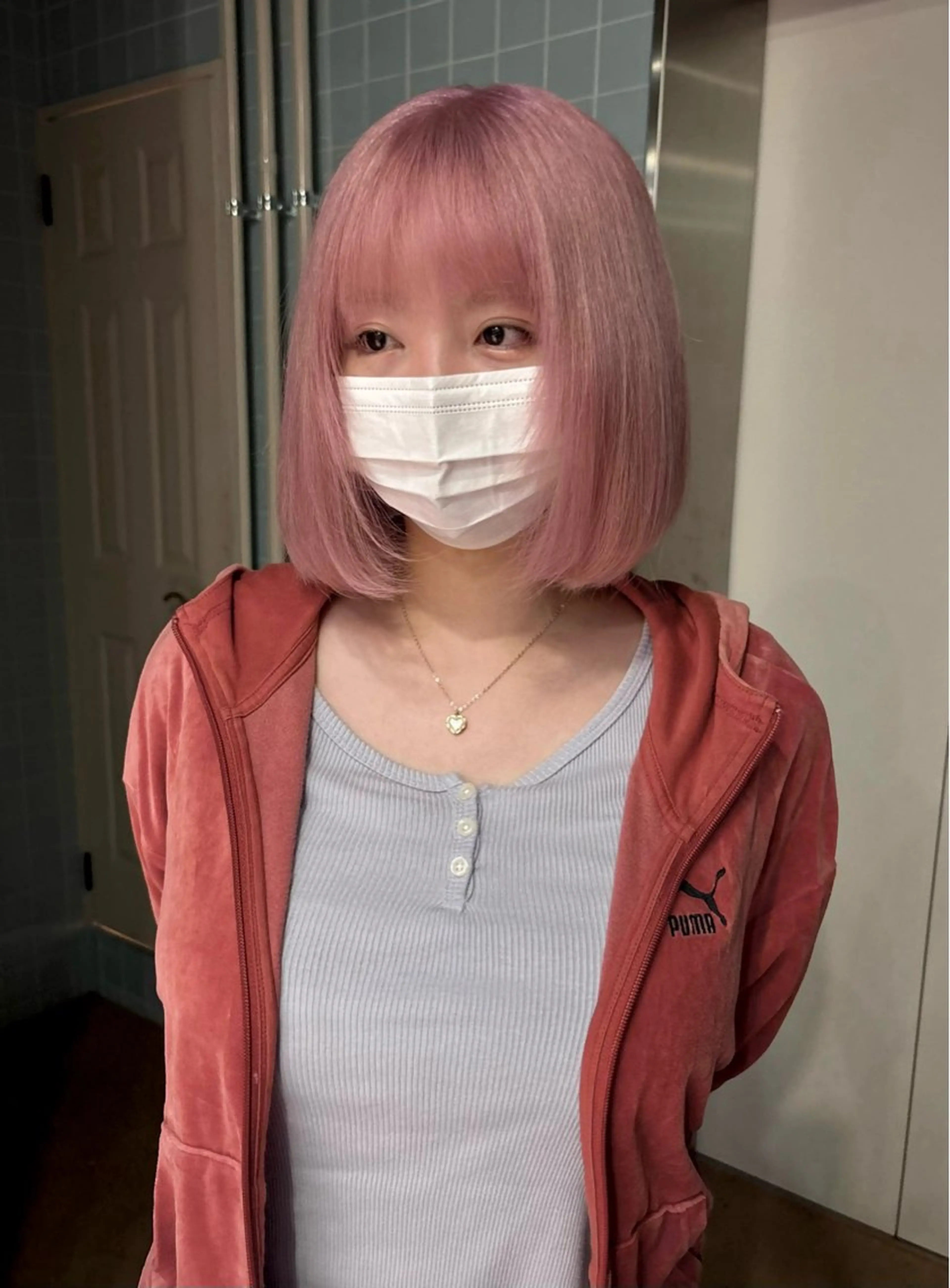 ミディアム カラー ヘアカラー ハイトーン/ブリーチ 🎀/𝑵𝒐𝒆のヘアスタイル