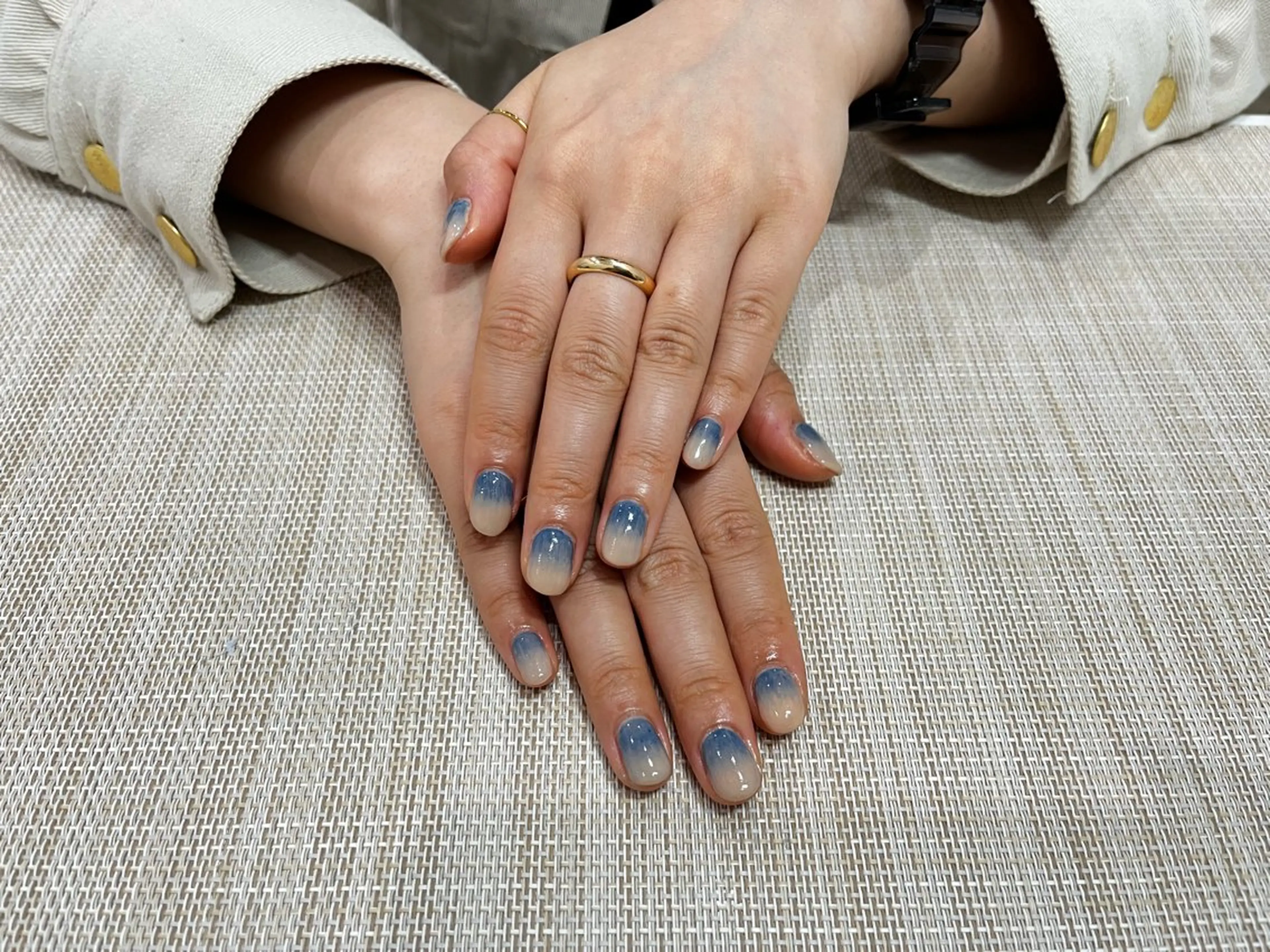 ネイル グラデーション ワンカラーネイル ハンドネイル プライベートサロン N's Nailのネイルデザイン