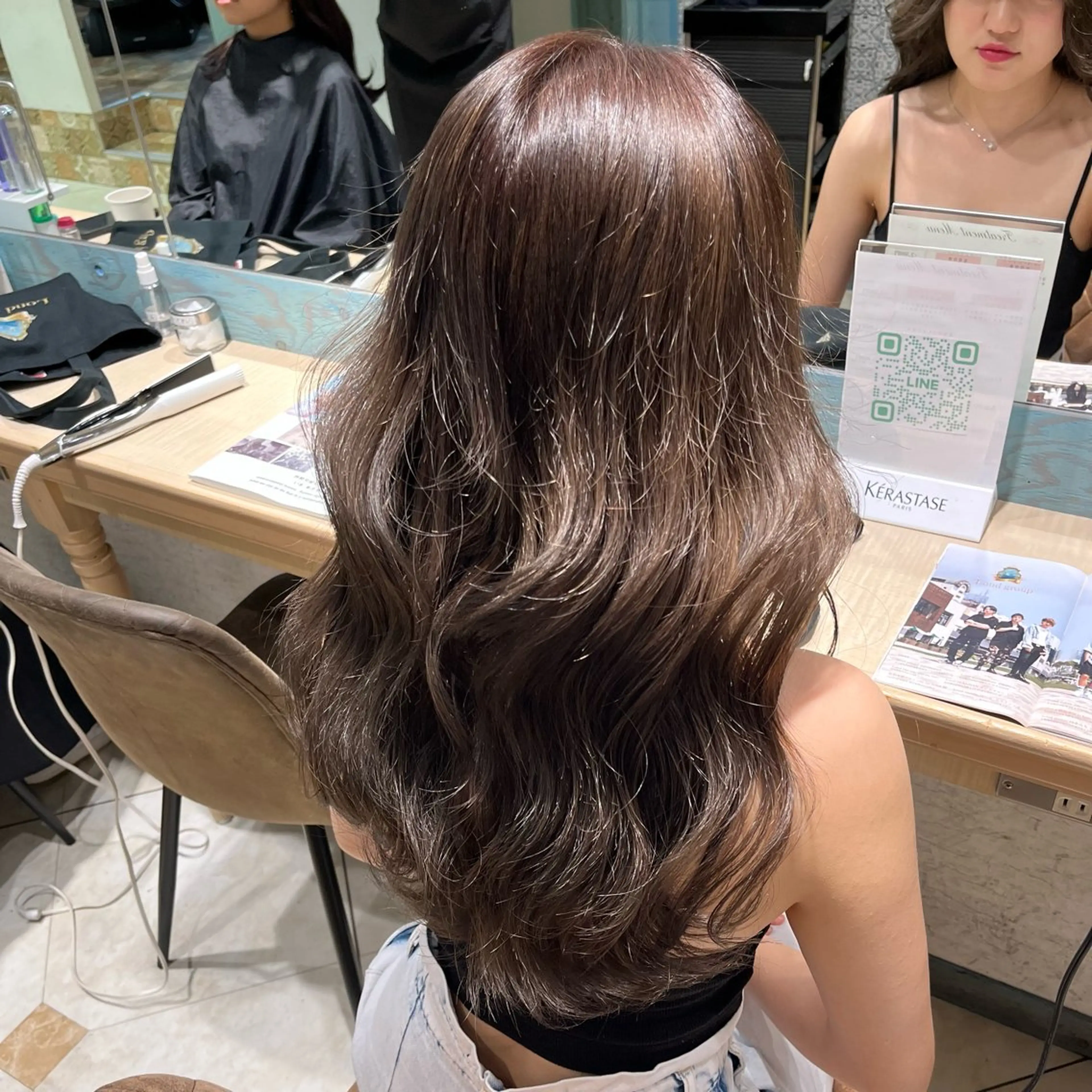 セミロング カラー 大人ボブ/透明感 カラー/松原和志のヘアスタイル