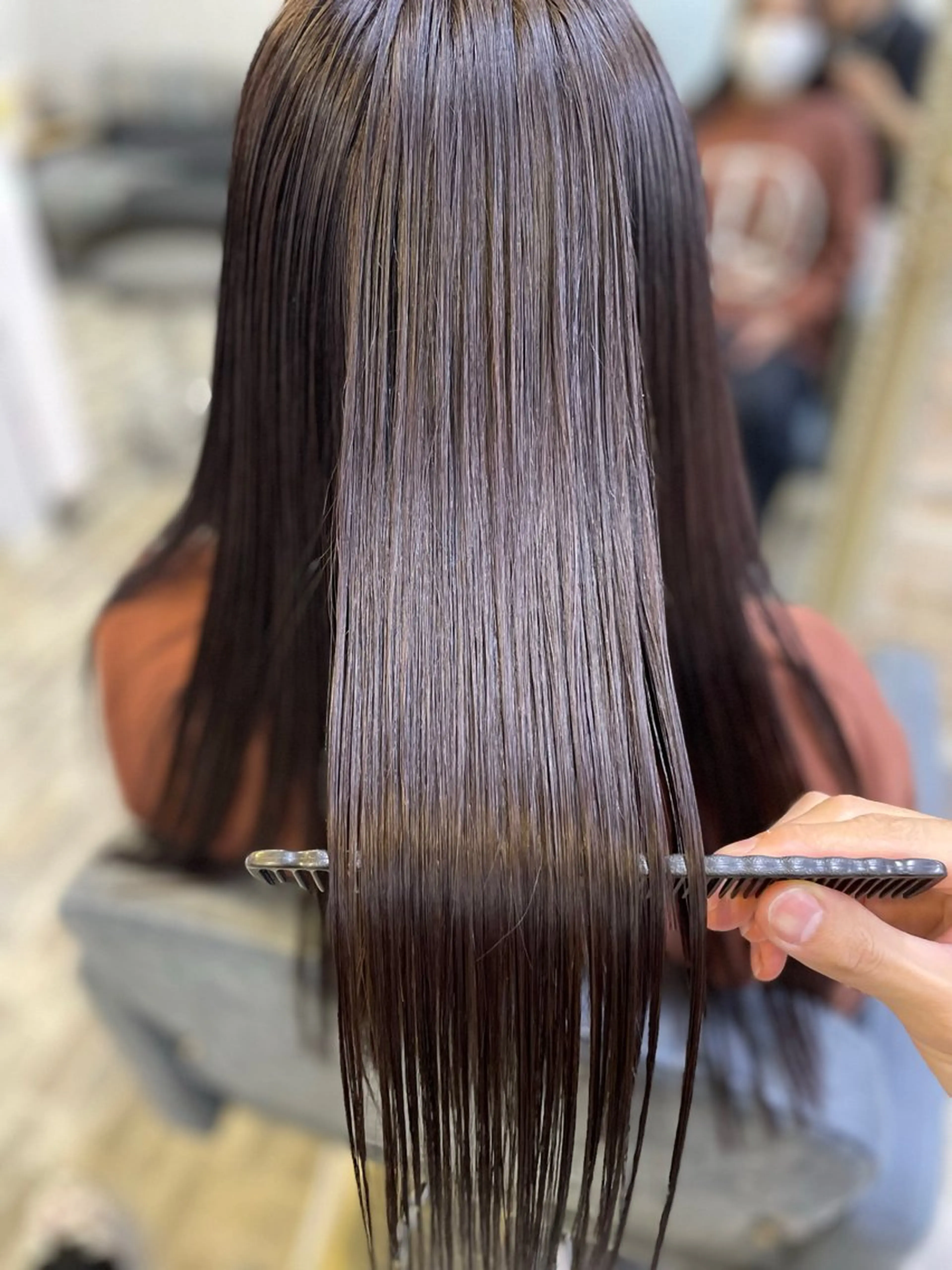 ロング トリートメント 姫路アンメリーアン ダンのヘアスタイル