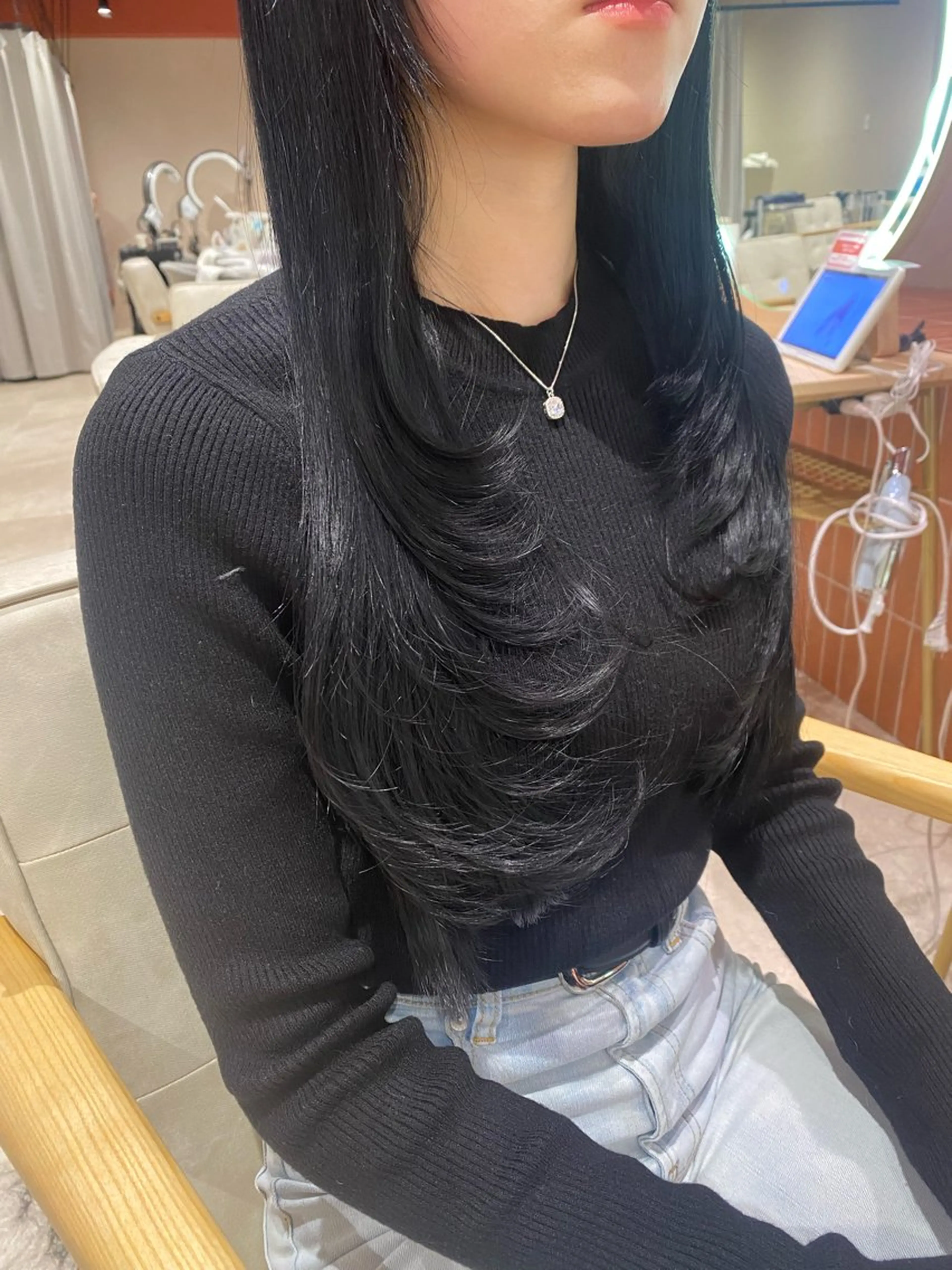 カラー zest/bis Rin ʚ🎀ɞのヘアスタイル