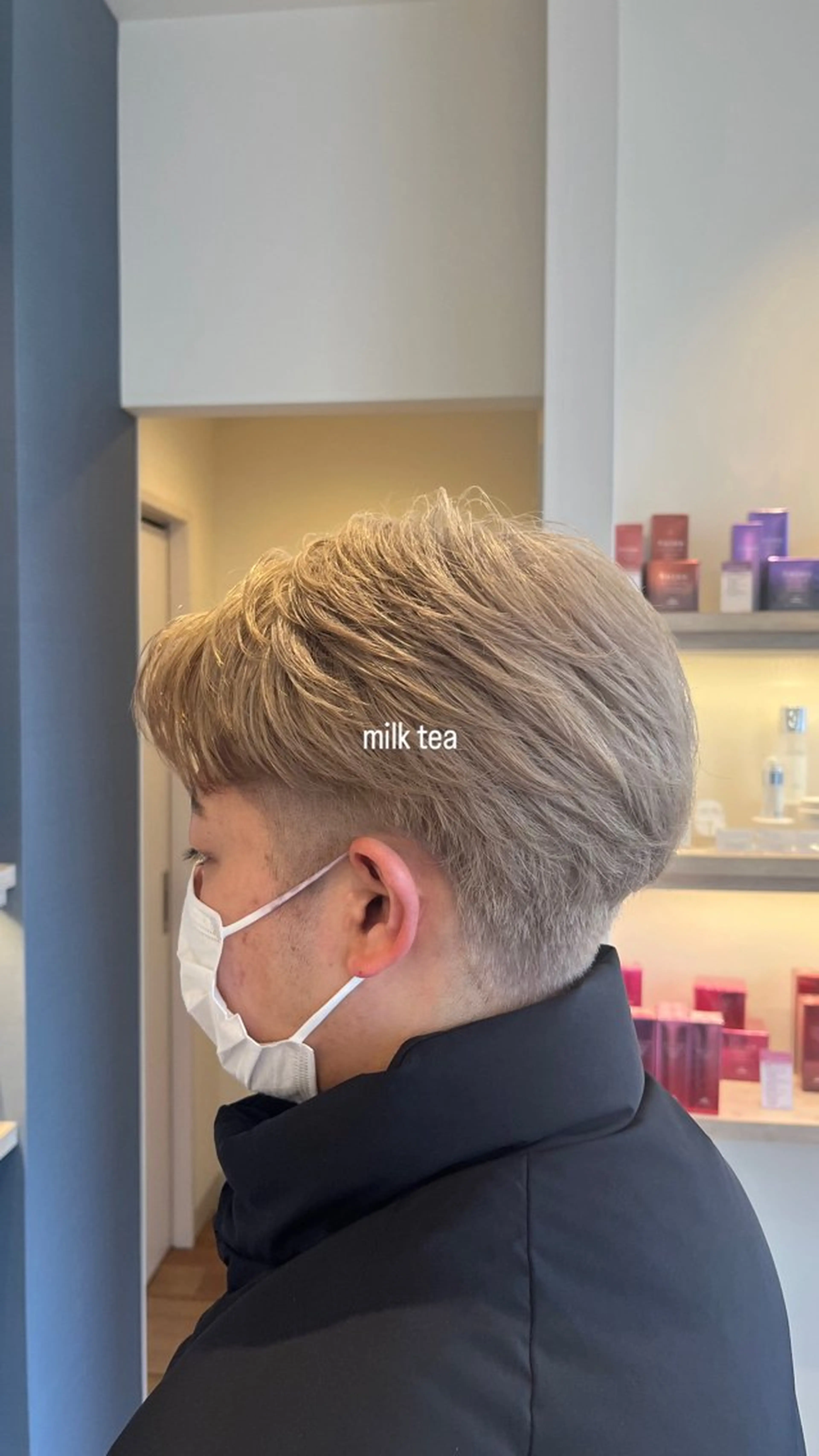 ショート カラー ヘアカラー セジールヘアメゾン所属・韓国レイヤー/透明感 カラー🐈曾根高のヘアスタイル