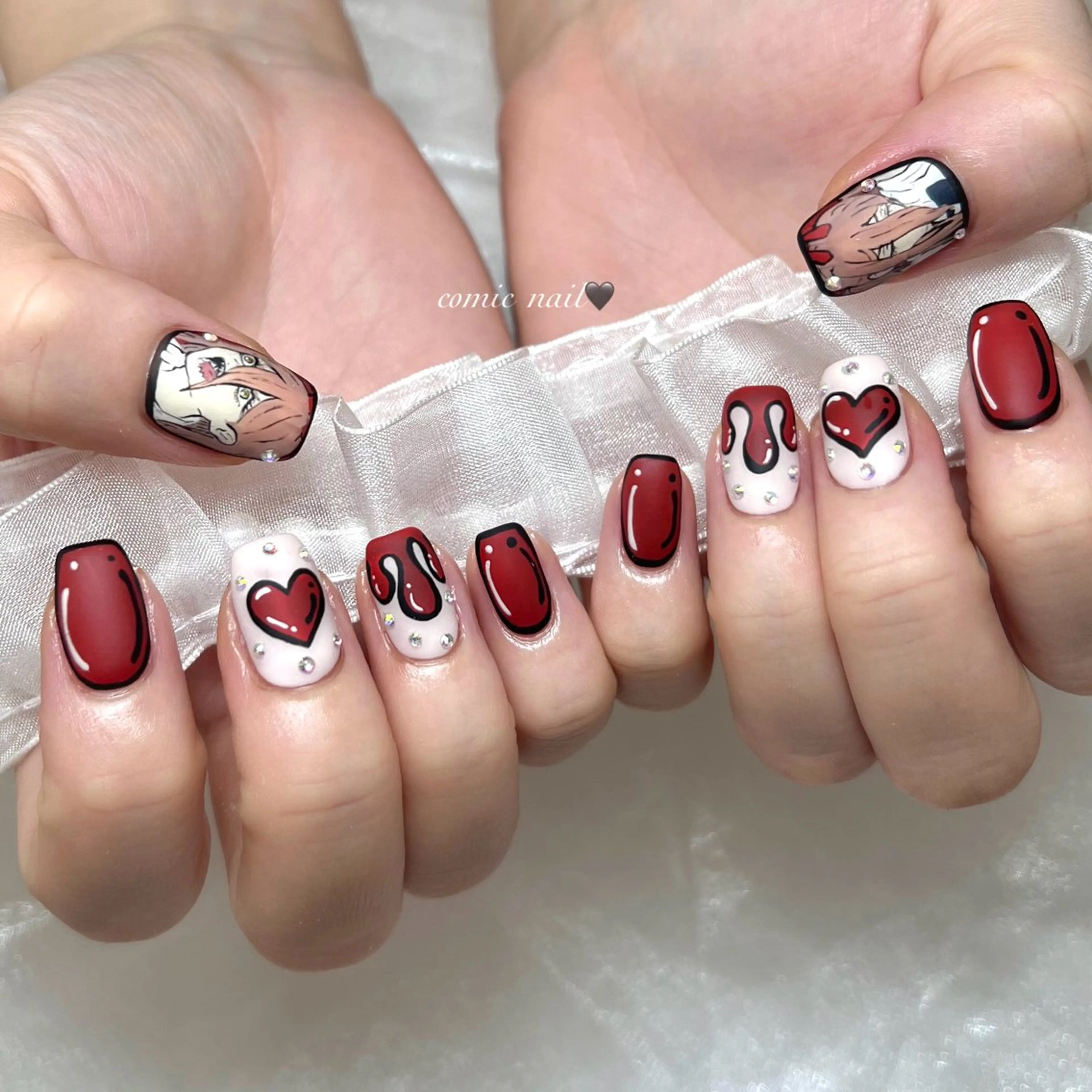 ネイル noir 岡崎のネイルデザイン