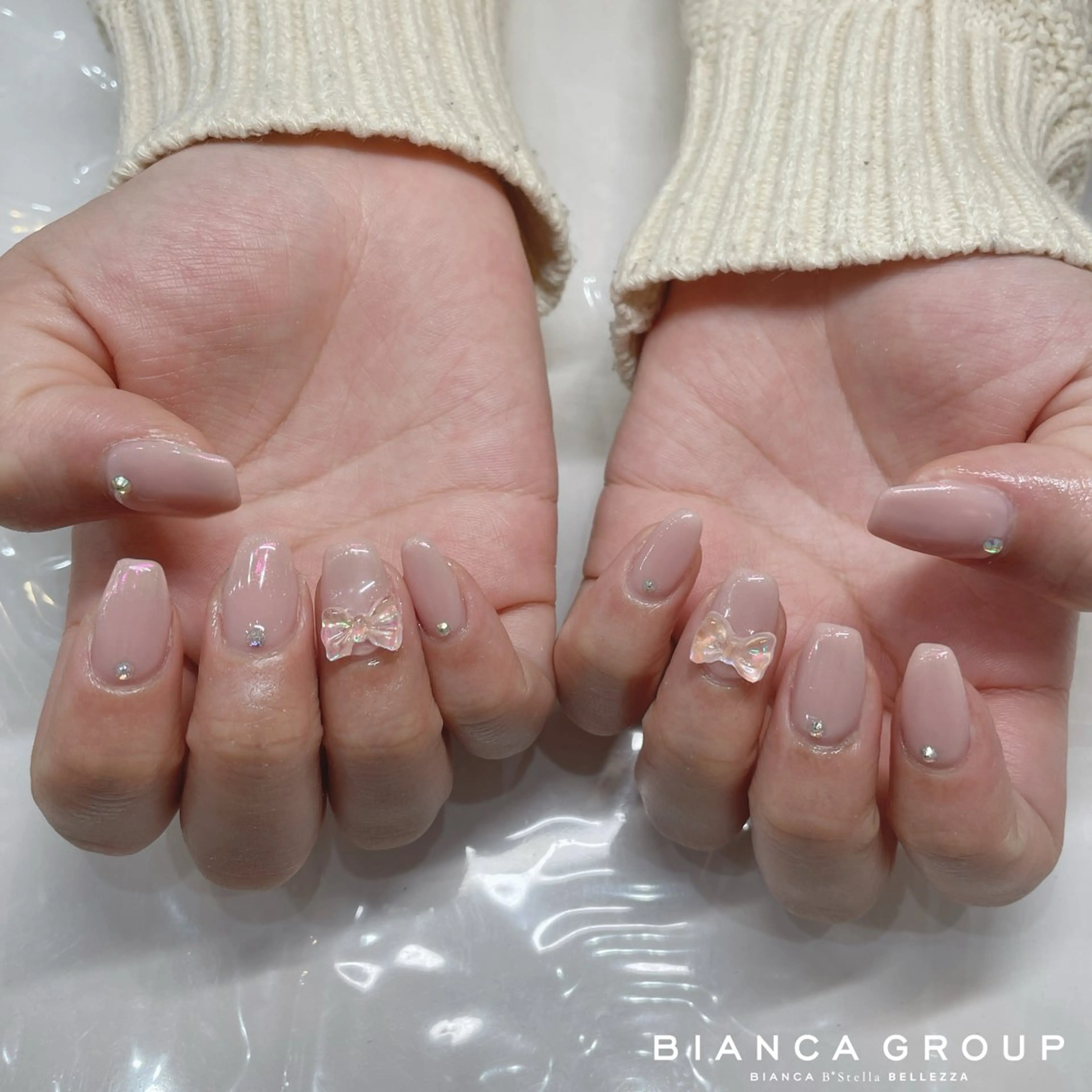 【オフ有り】ハンド定額デザインネイル🩵川越/本川越/パラジェル/バイオジェルの写真