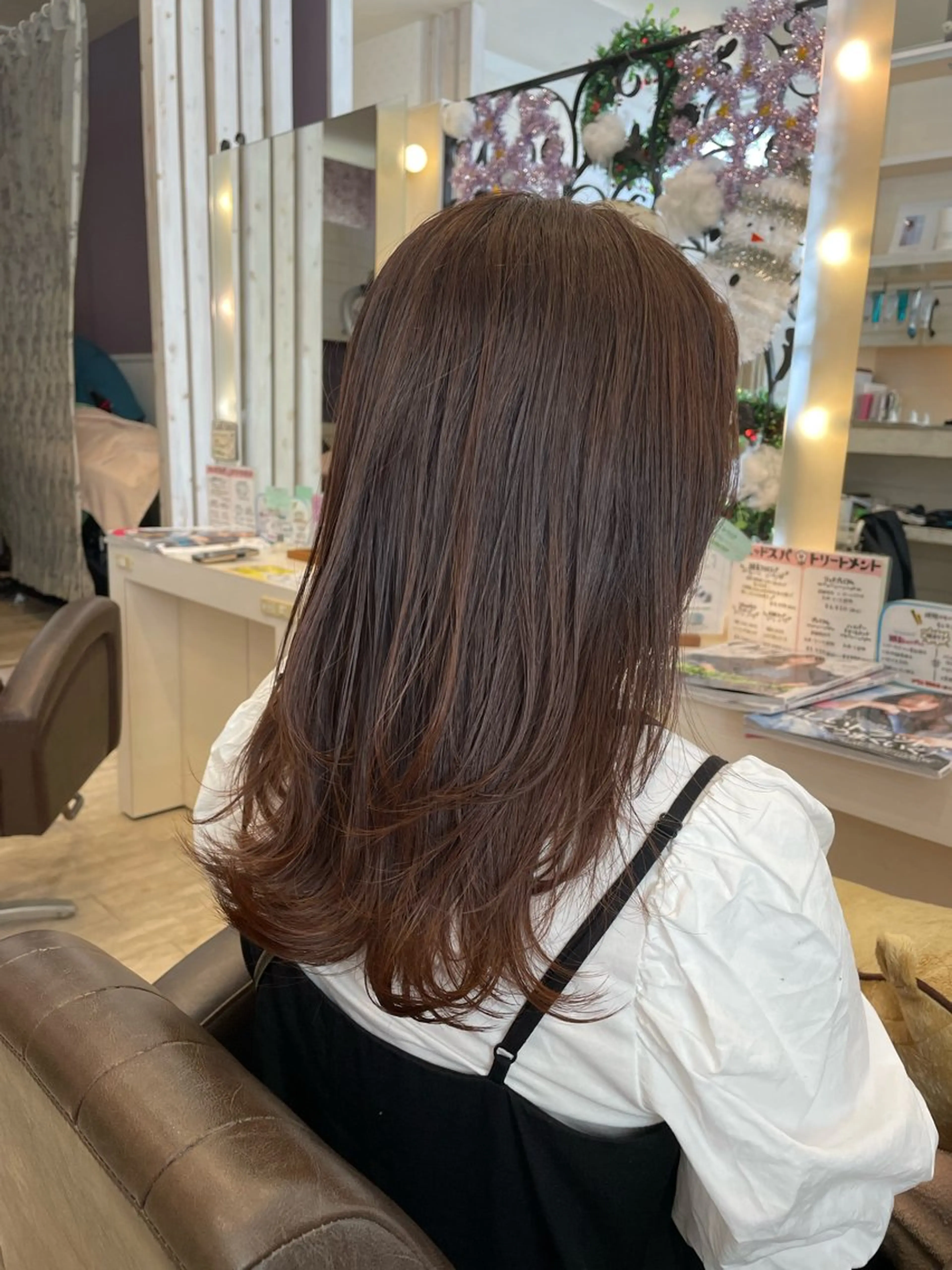 ロング Crén by marie 真嘉比店所属・東恩納 誠のヘアスタイル