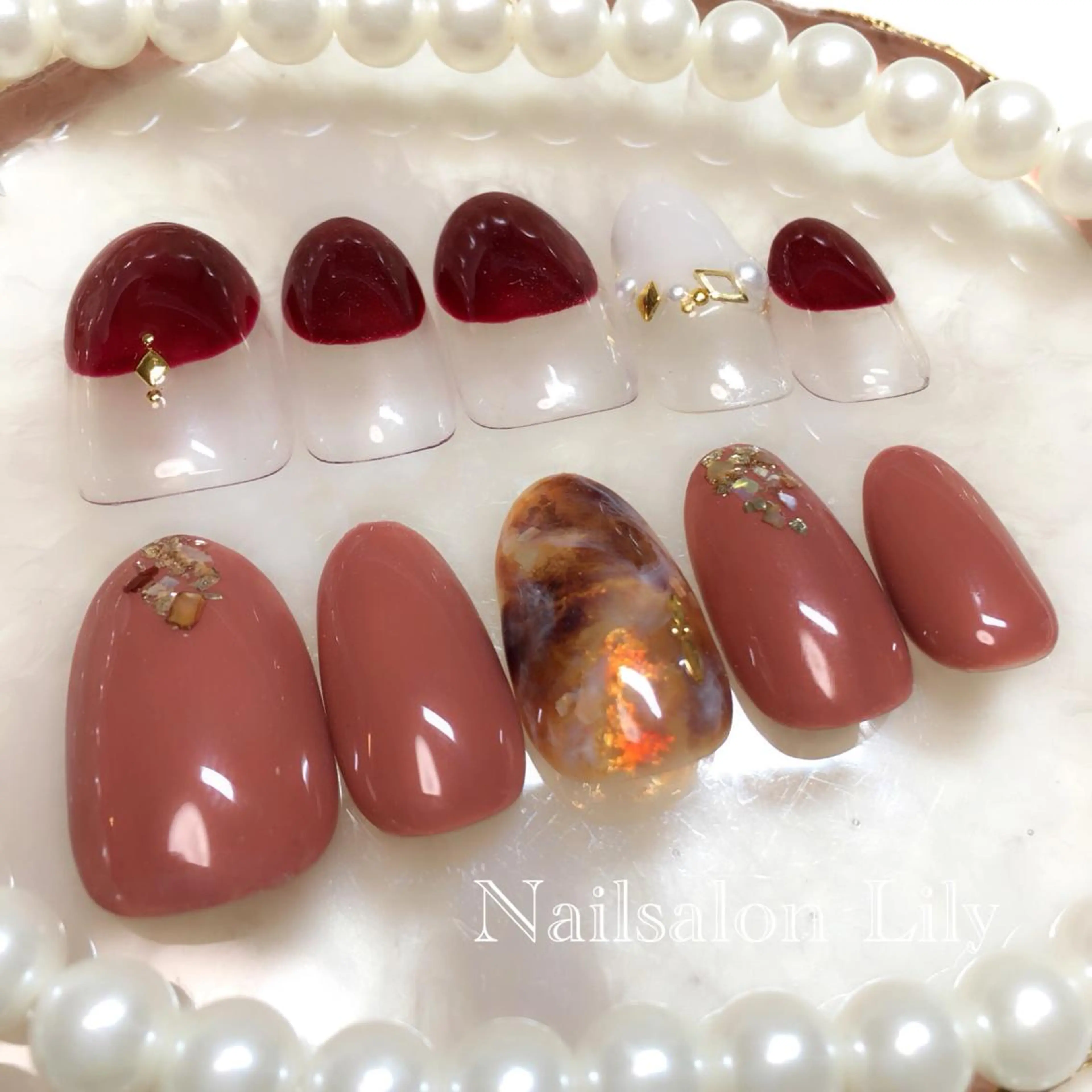ネイル シンプルネイル Nailsalon Lilyのネイルデザイン