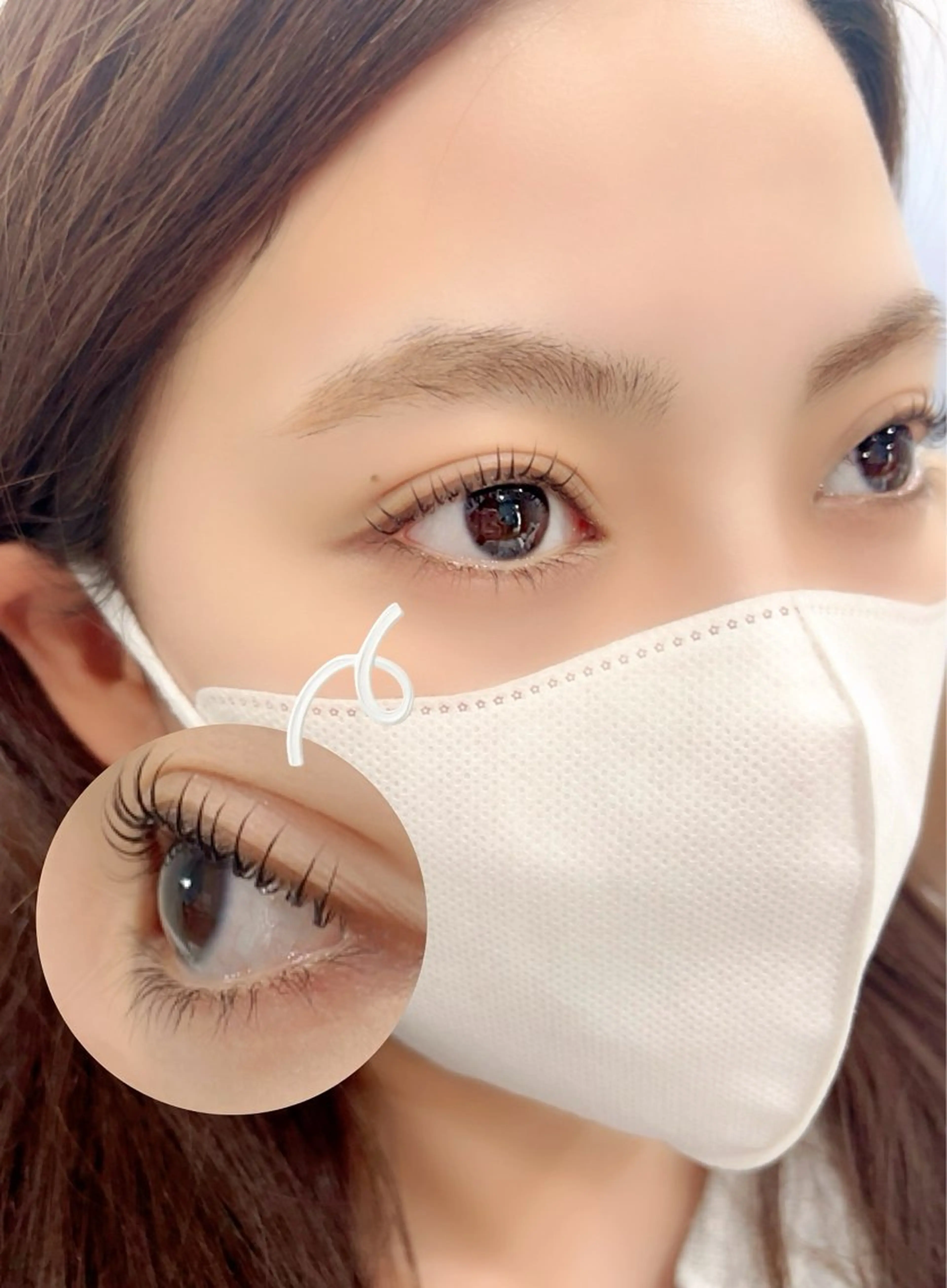 マツエク・マツパ マツパ Lino所属・KANA 駐車場ありお子様歓迎のマツエク・マツパデザイン