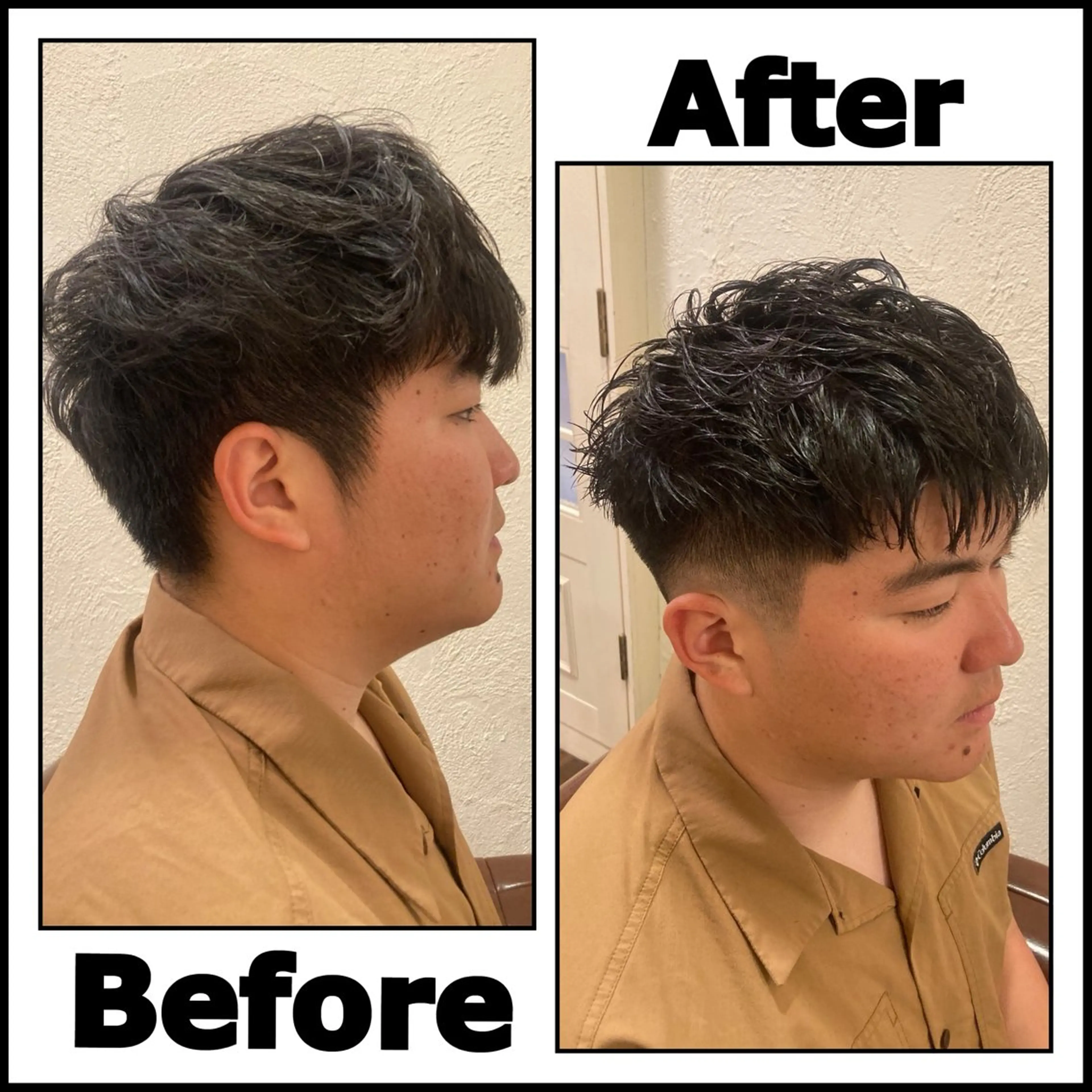 🔥学生限定🔥メンズフェードメンテ(スキンフェード可) 【ミニモ学割】の写真