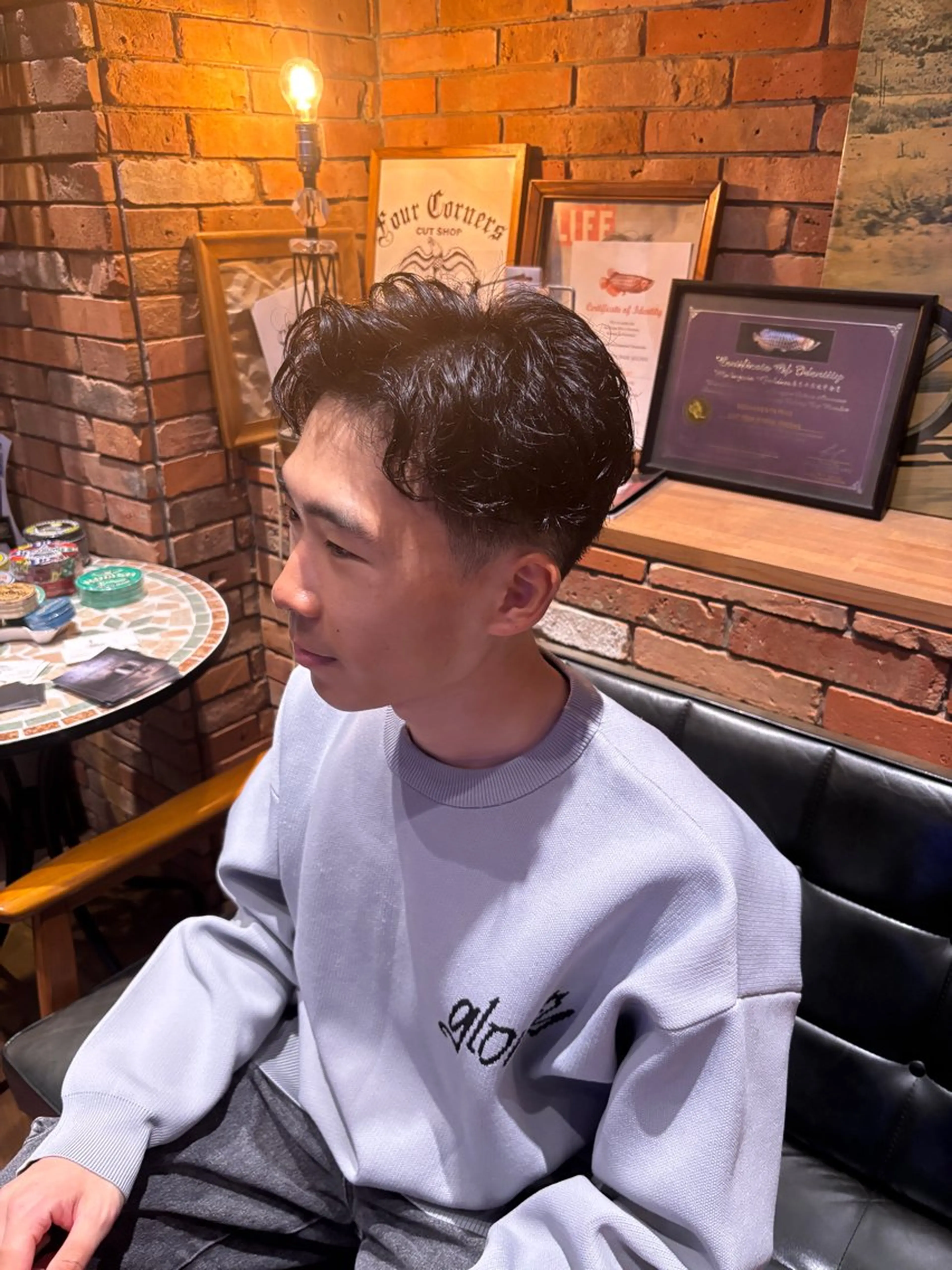 ショート フォーコーナーズカットショップ本店所属・設楽 カットモデル募集中のヘアスタイル