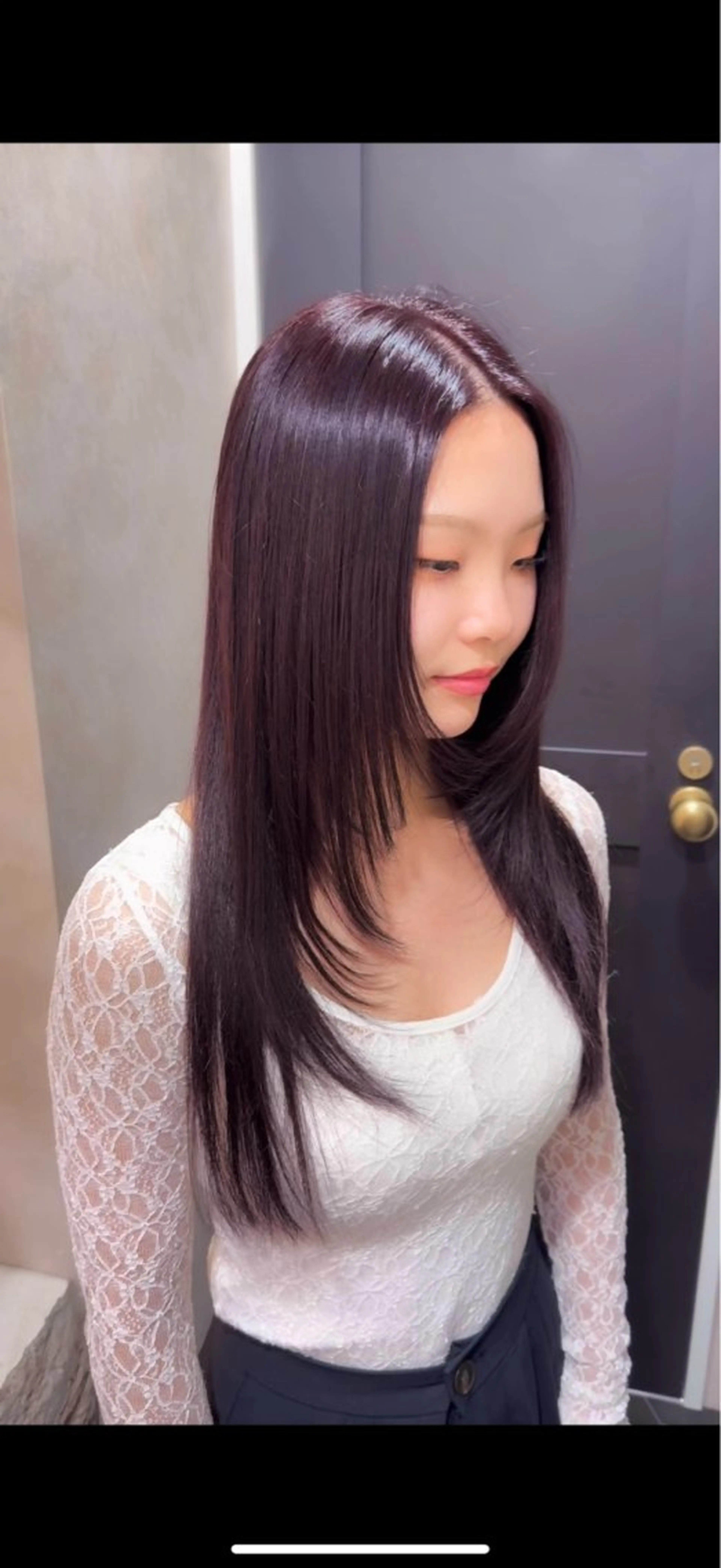 ロング カラー ヘアカラー トリートメント ヘッドスパ ヘアセット 🪐レイヤー/美髪 カラー/加野彩果🪐のヘアスタイル