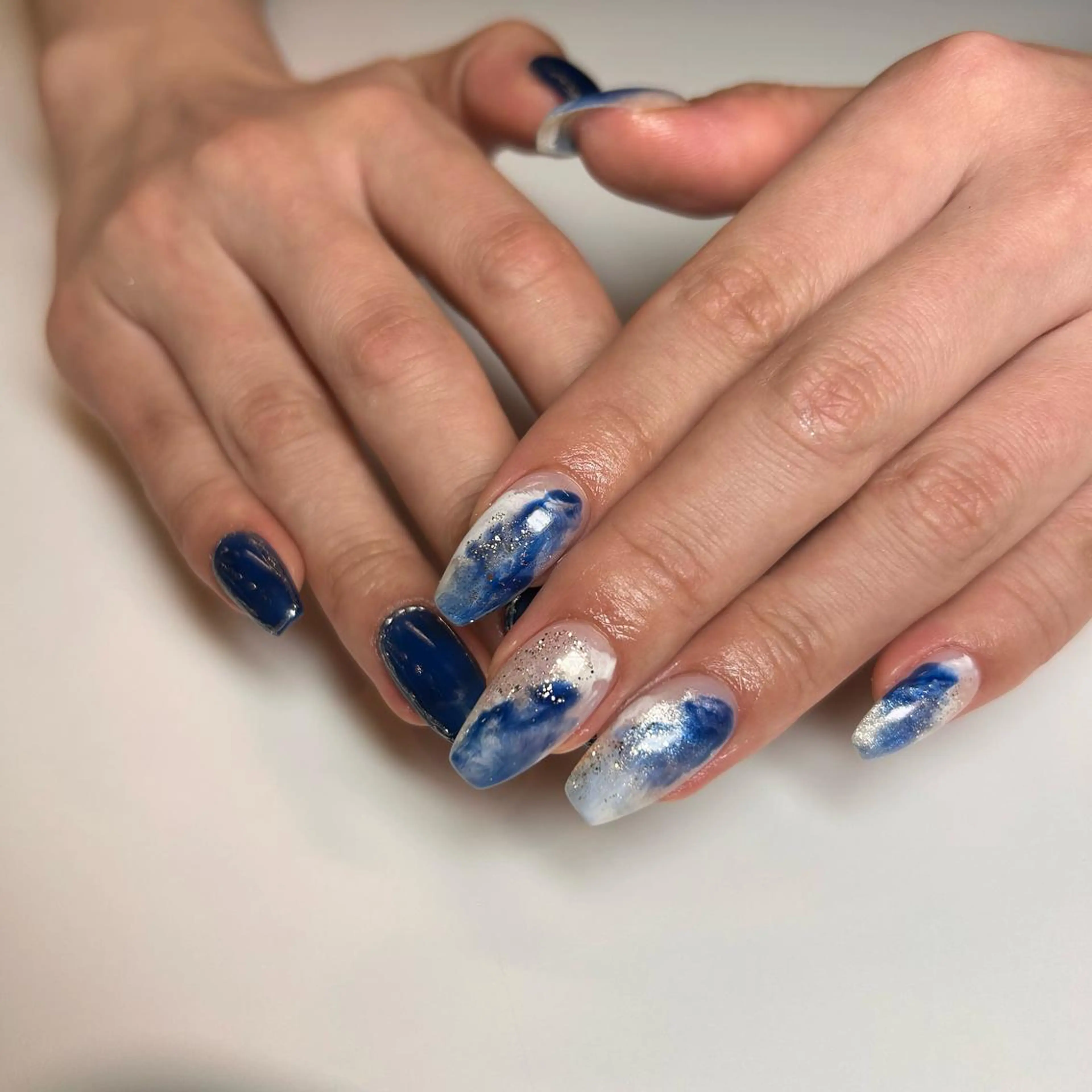 ネイル ニュアンスネイル ハンドネイル 恒川 みなみのネイルデザイン