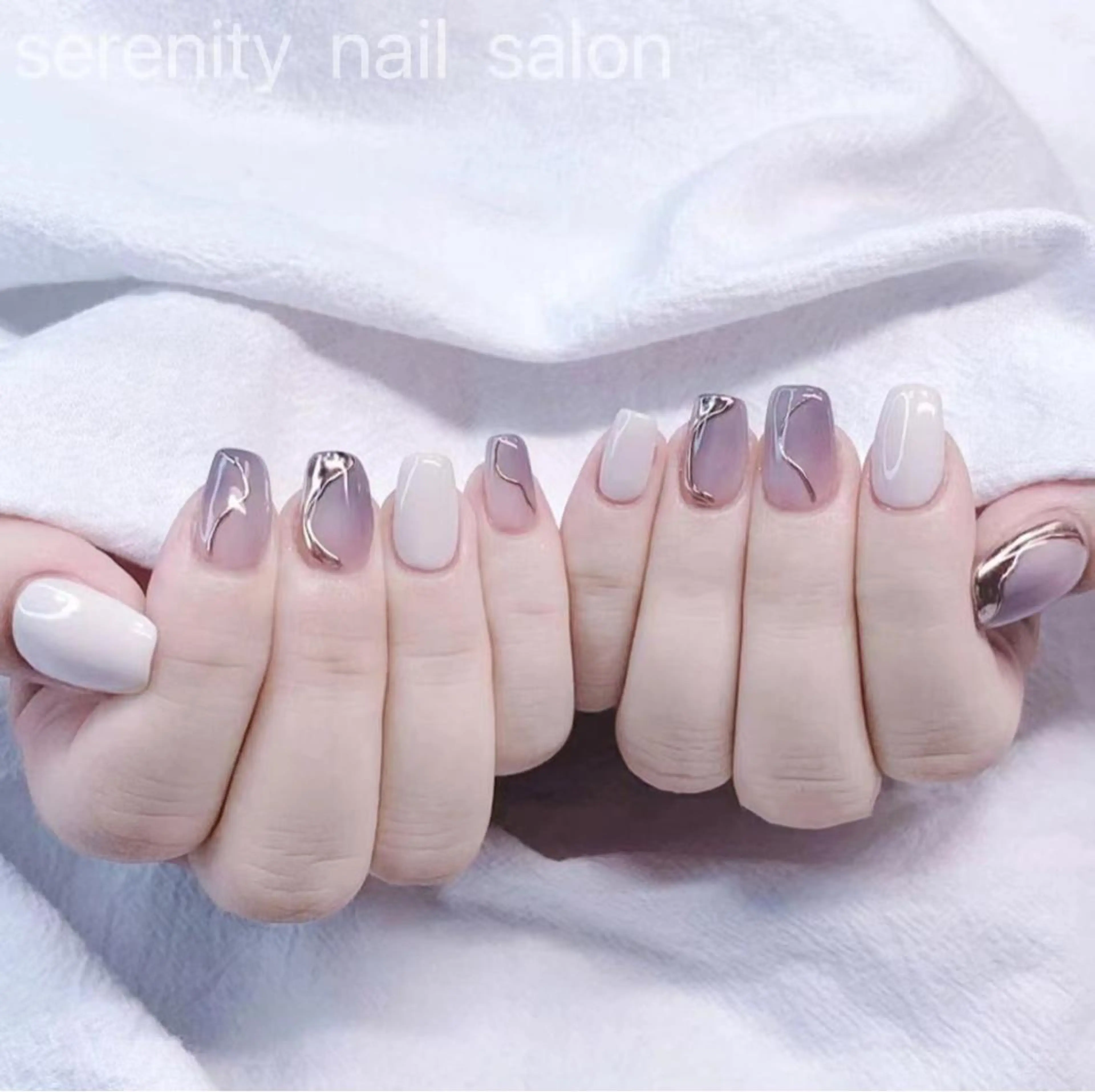 ネイル ハンドネイル ハンドケア ✨Serenity Nail salonのネイルデザイン
