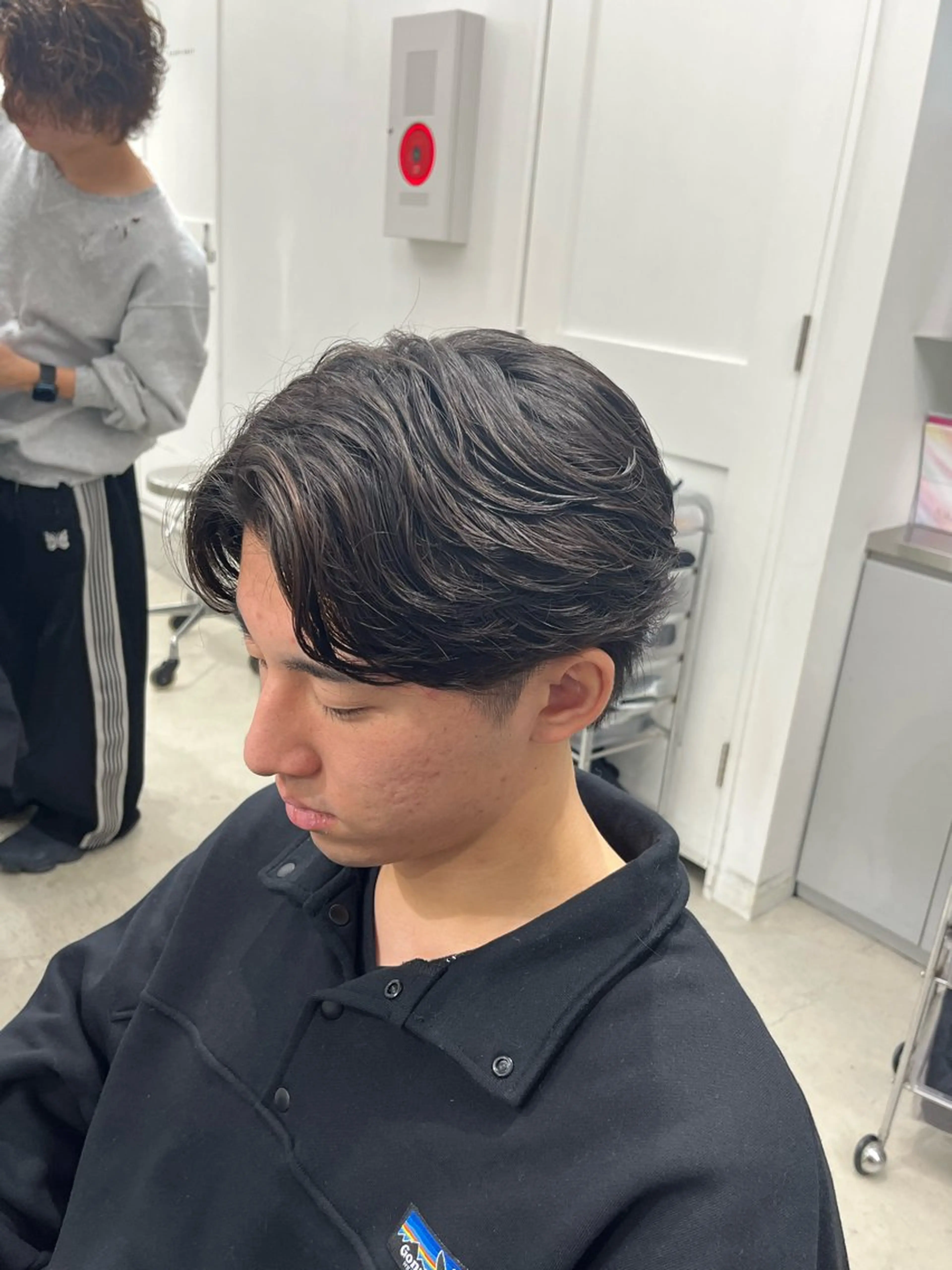 パーマ メンズ 深谷 侑亮のヘアスタイル