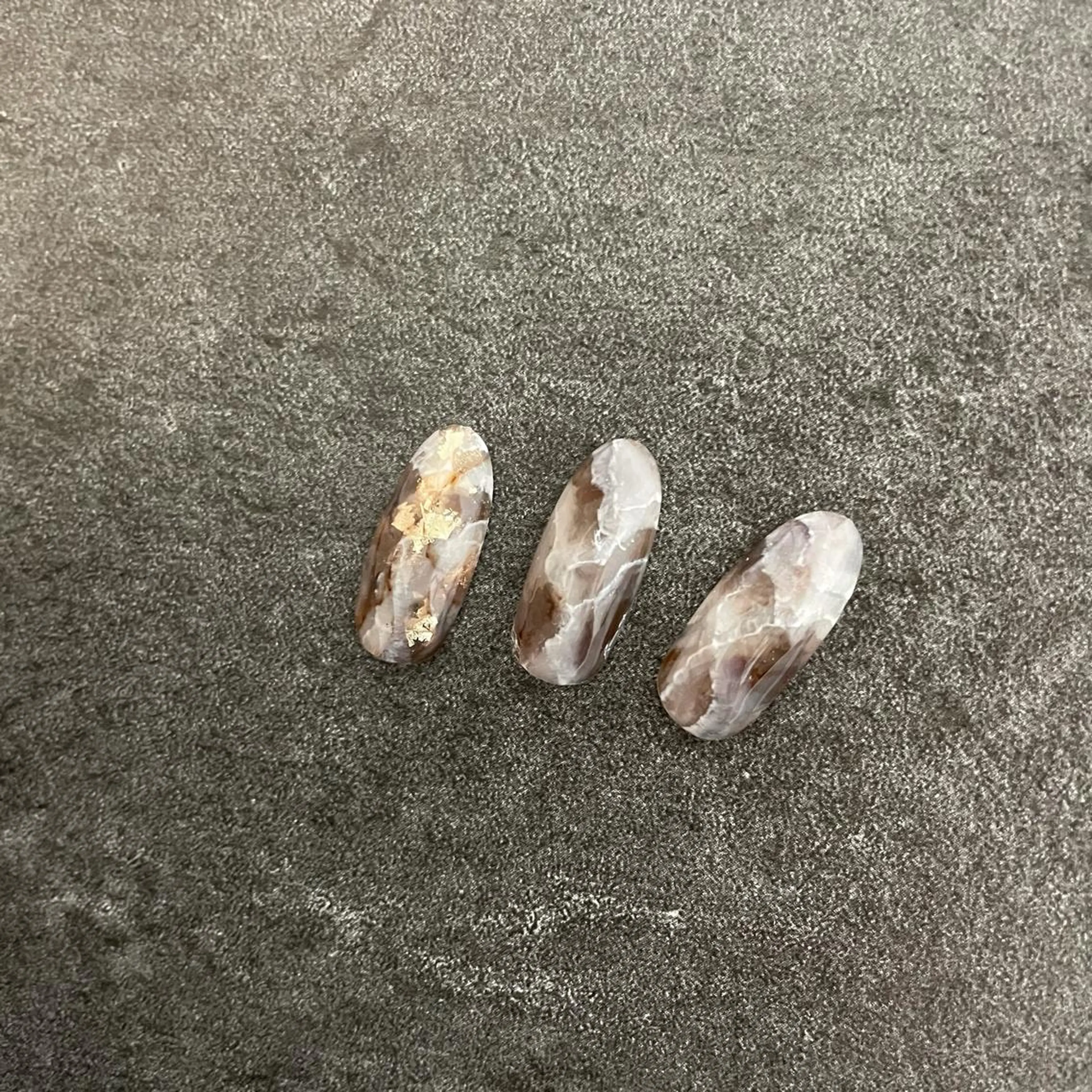 ネイル アートネイル 大理石ネイル(マーブル) nail salon bonheurのネイルデザイン