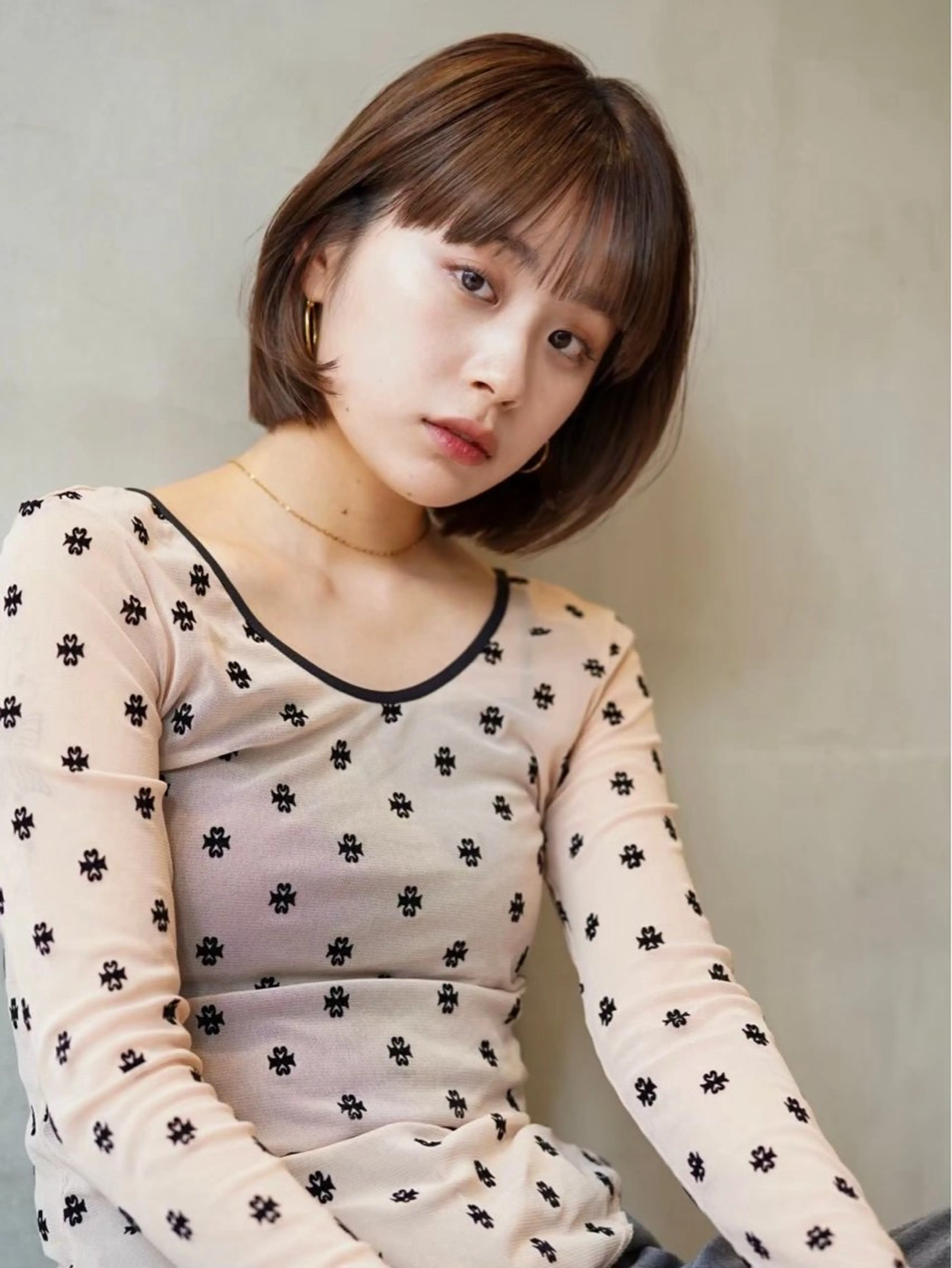 ショート カラー カット ヘアカラー 🌷横浜/レディ ース/ さくら🌷のヘアスタイル