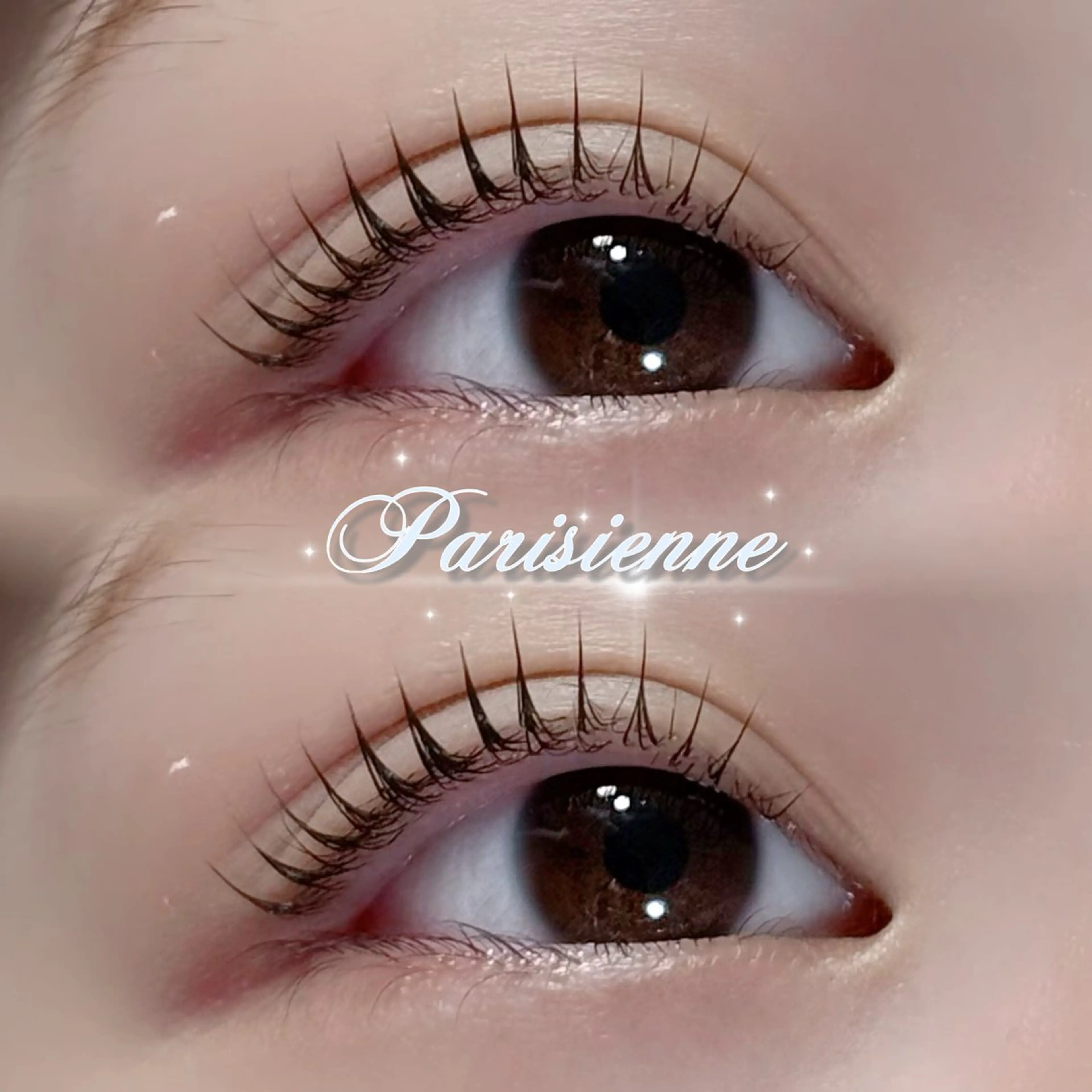 マツエク・マツパ yui🖤/パリ ジェンヌ/束感まつ毛のマツエク・マツパデザイン