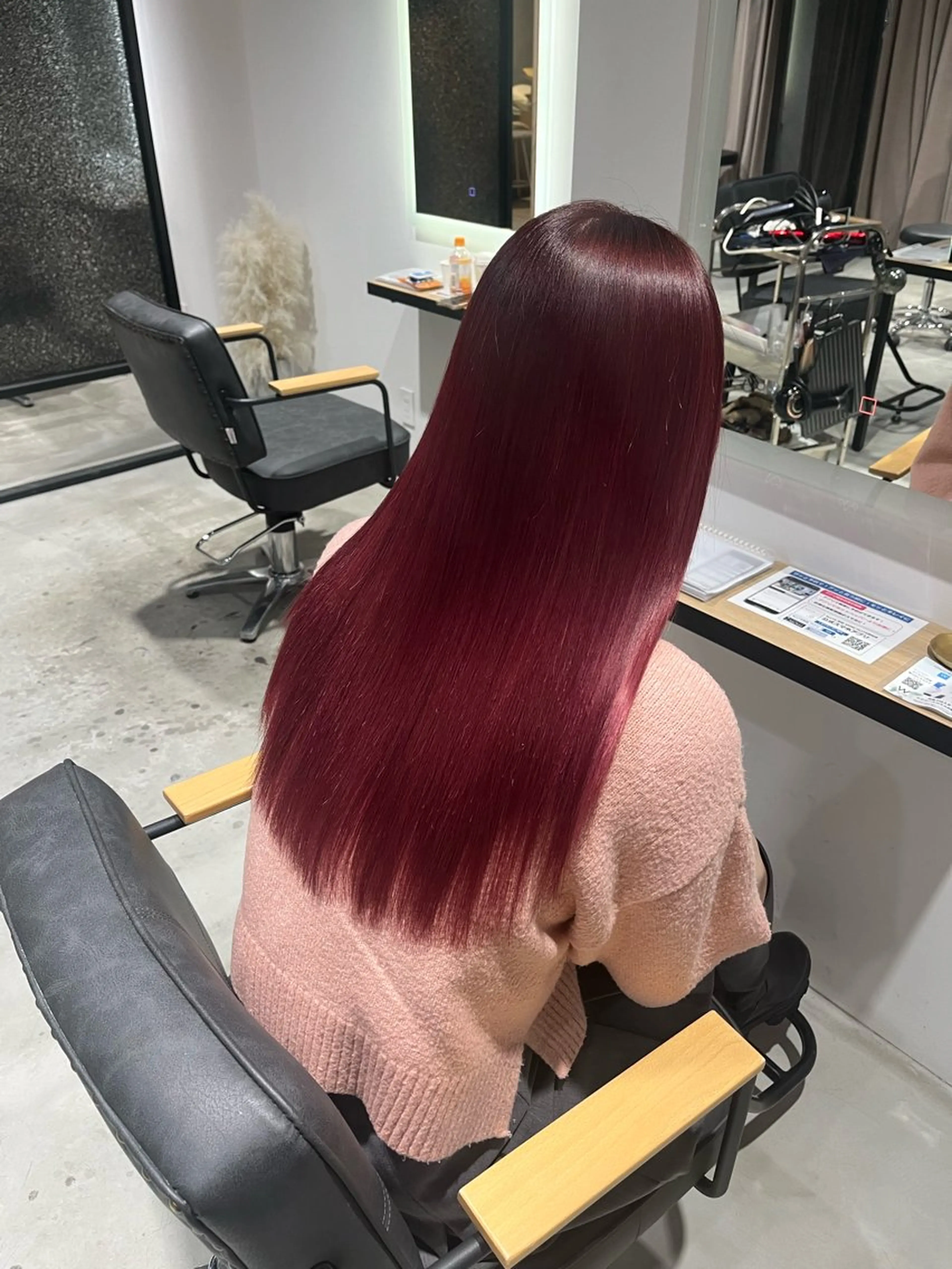 ロング ALLYS 渋谷店所属・最高級の艶のある カラーmei🎨のヘアスタイル