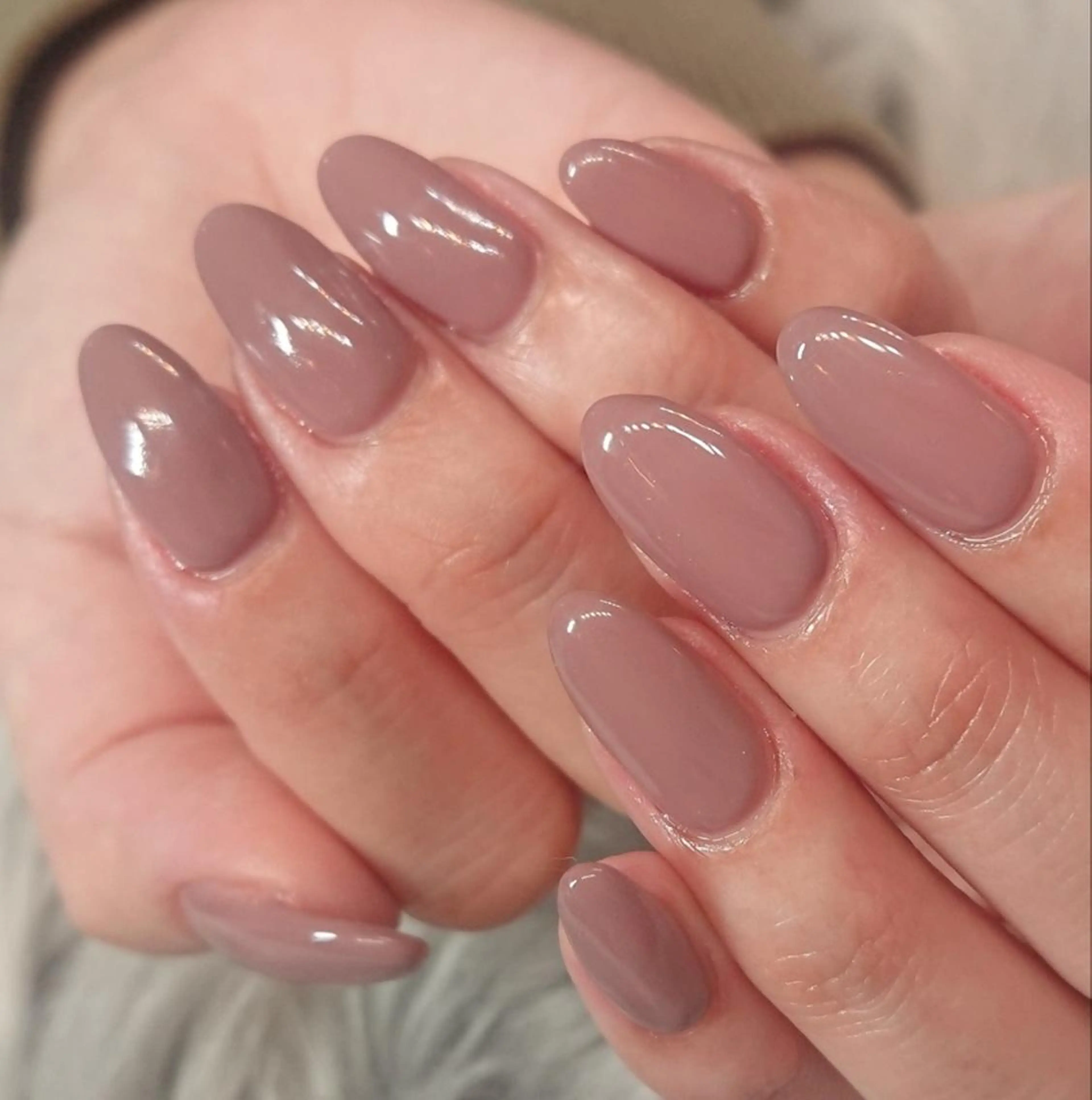 ワンカラーorラメグラ  フット変更可能◎の写真