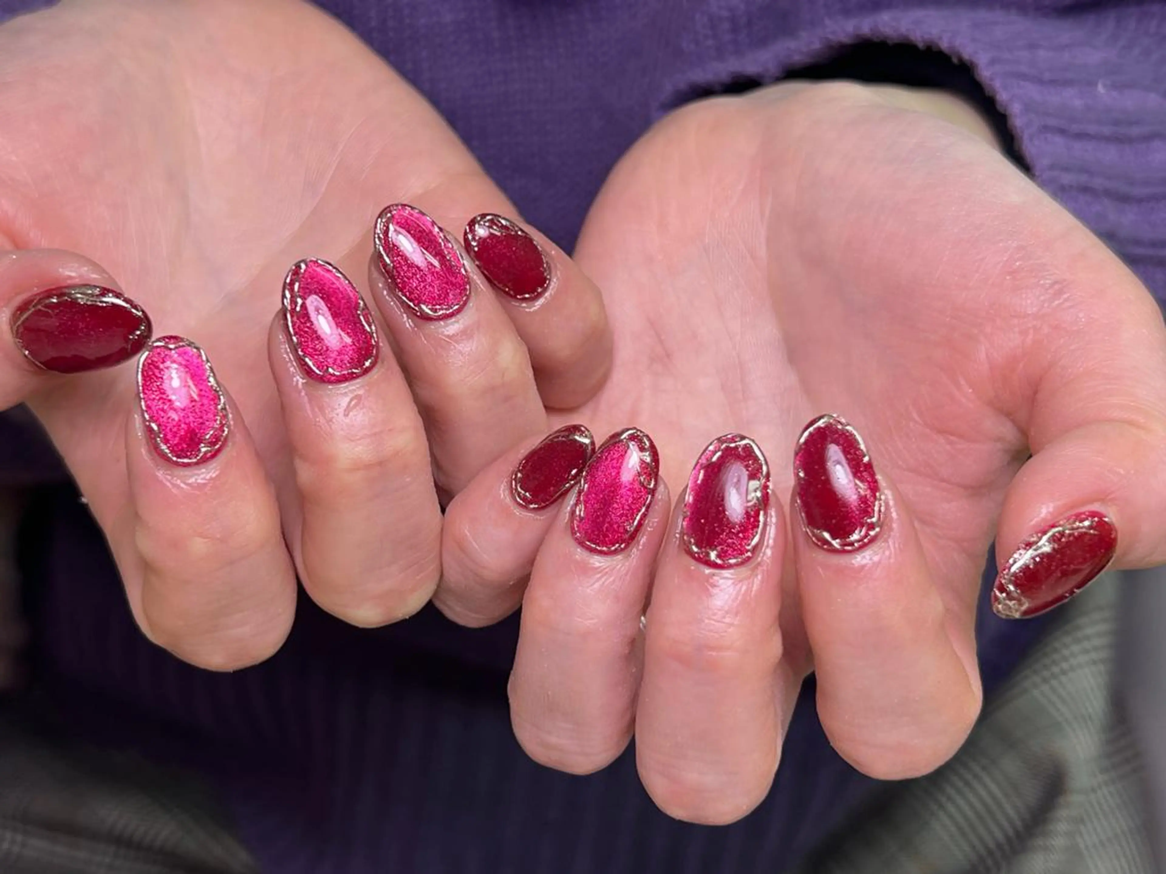 ネイル ニュアンスネイル 💕チップネイル 🩷のネイルデザイン