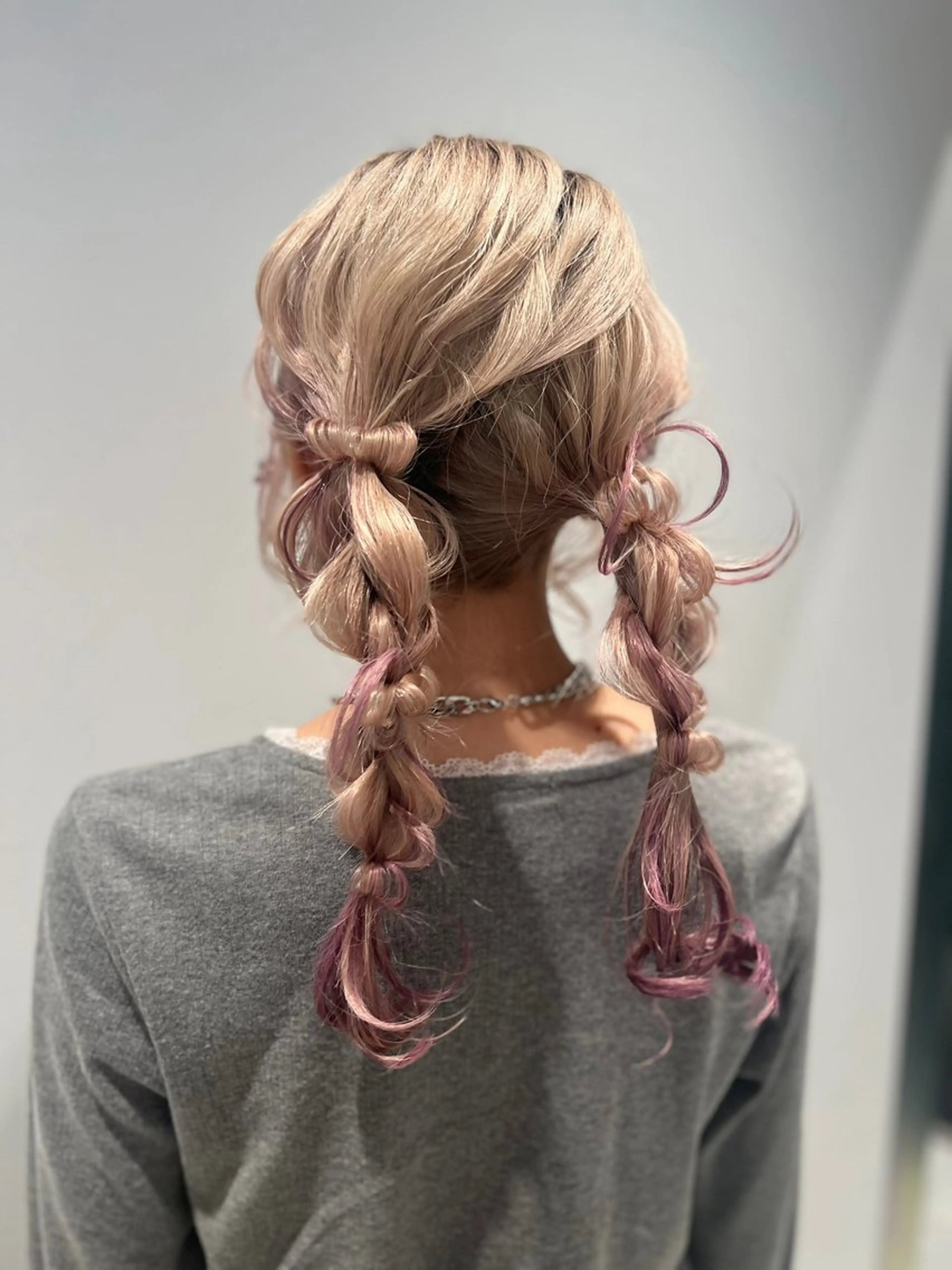 ヘアセットの写真