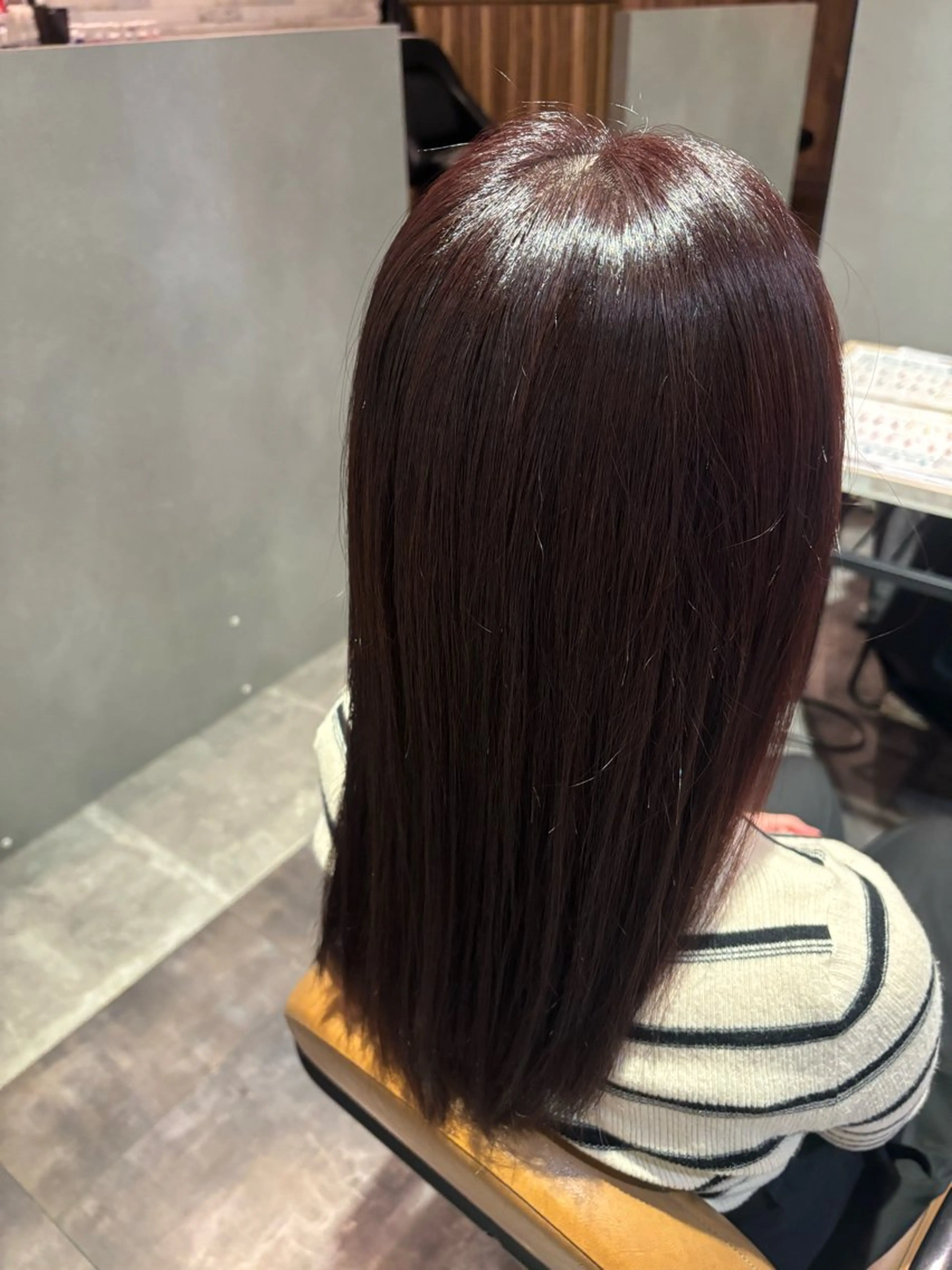 カラー ブラウンカラー ピンクカラー Nakamura Ruruのヘアスタイル