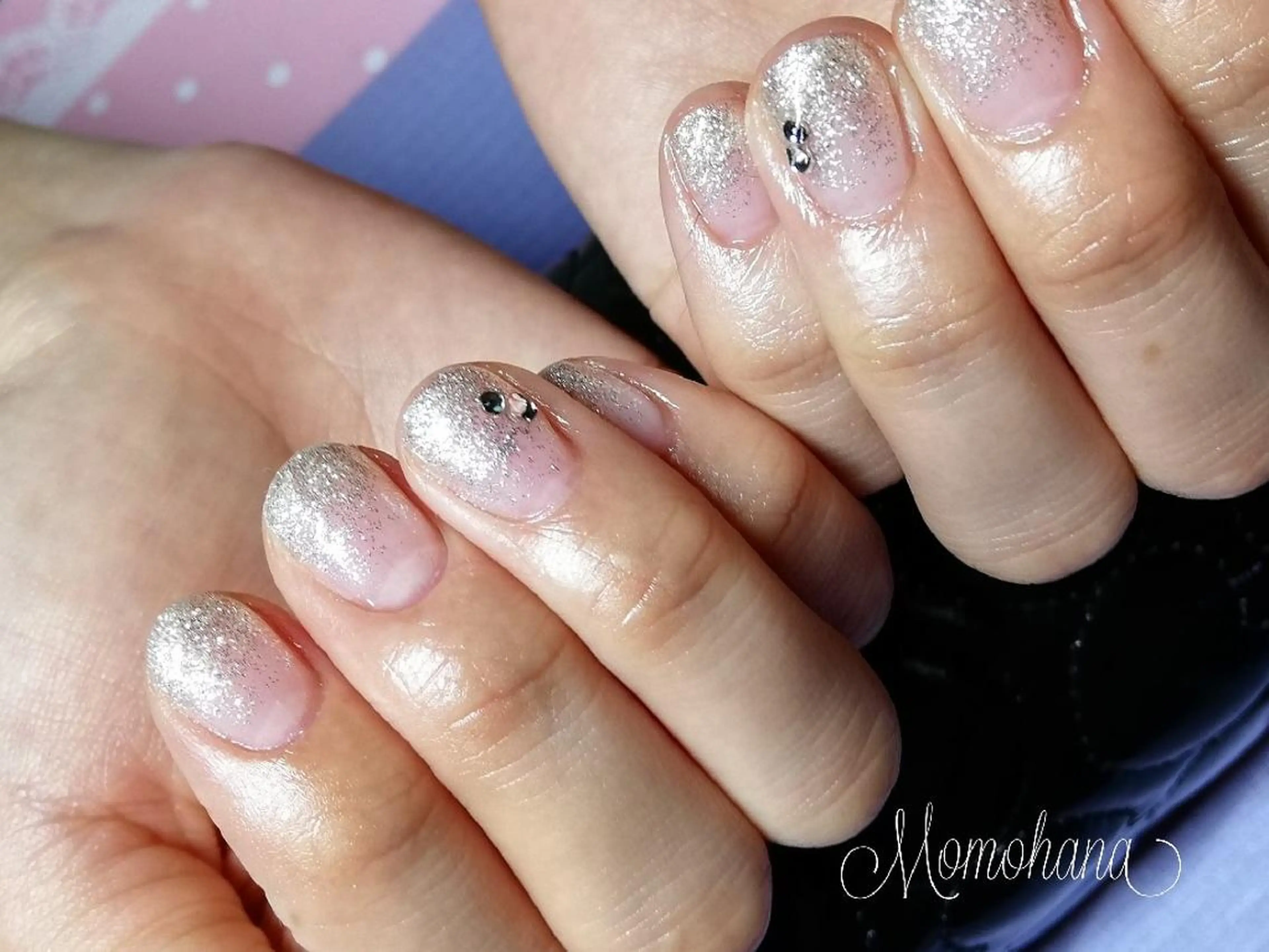 ◆ラメグラデーション◆オフ無し(新規様)の写真