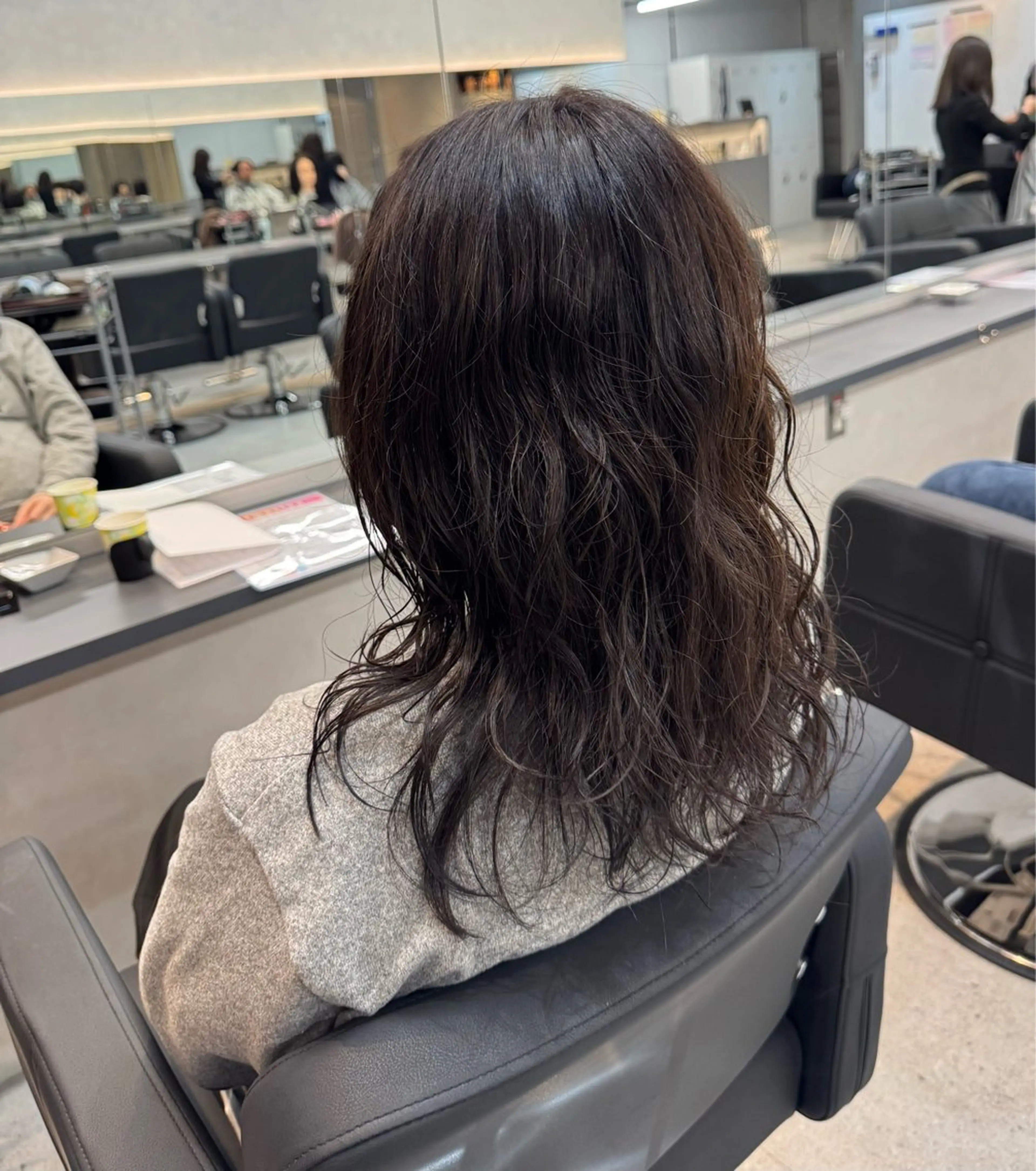 セミロング セミロングパーマ カット ヘアカラー パーマ Sakura/ 仙台/permのヘアスタイル