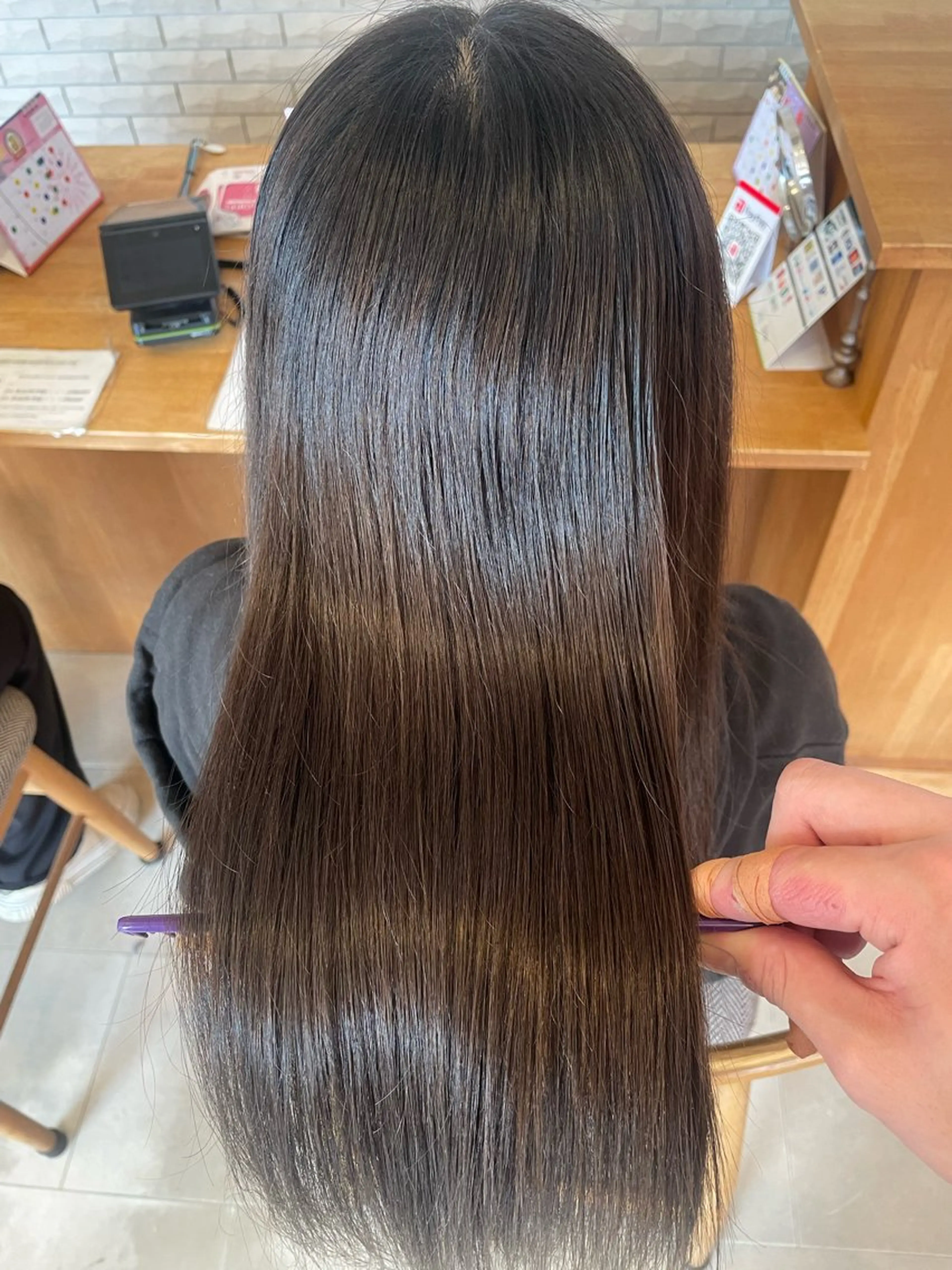 ロング 前澤 秀斗のヘアスタイル