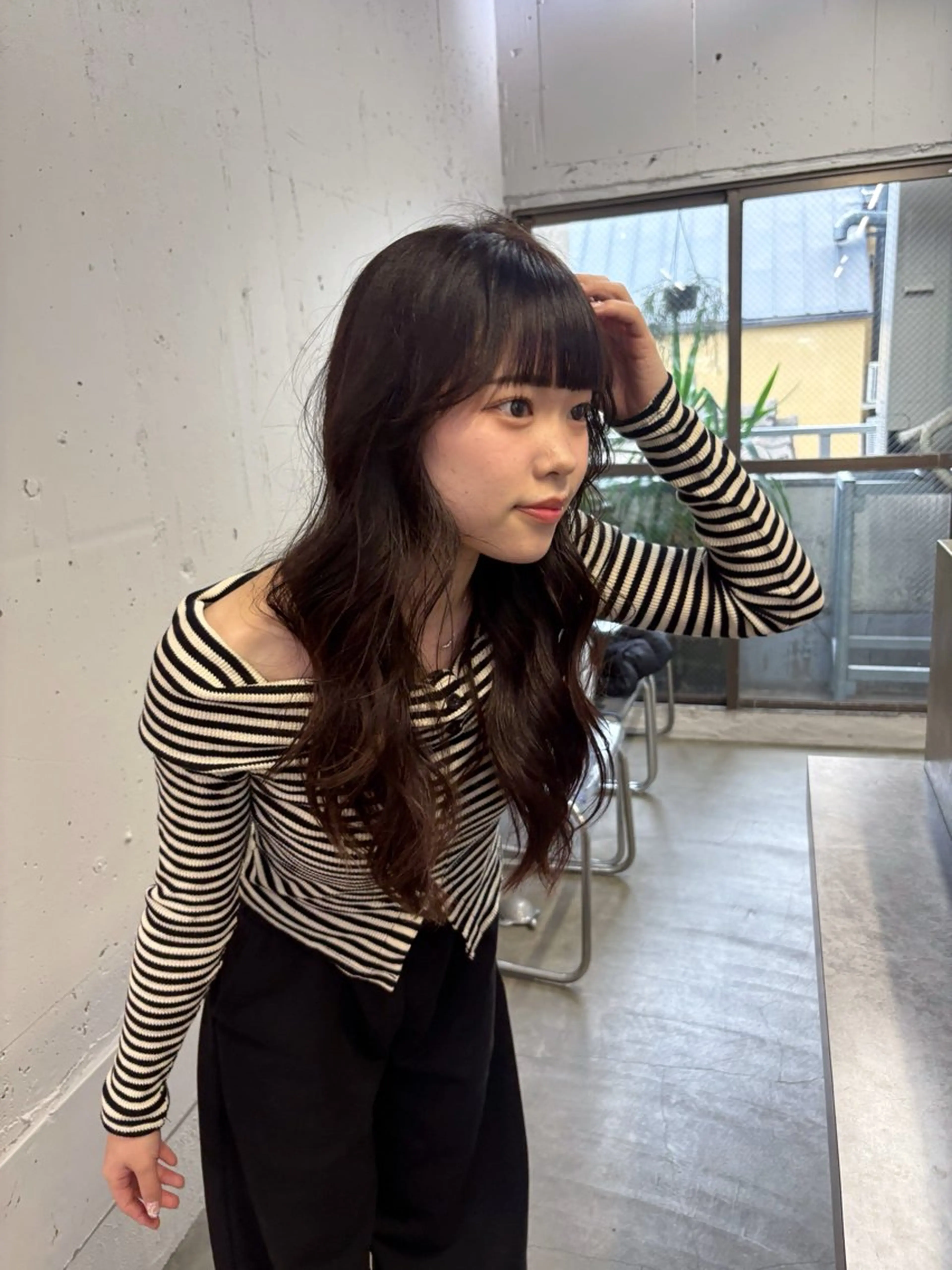 カラー ヘアカラー ロングレイヤー ¥0🎀MEIのヘアスタイル