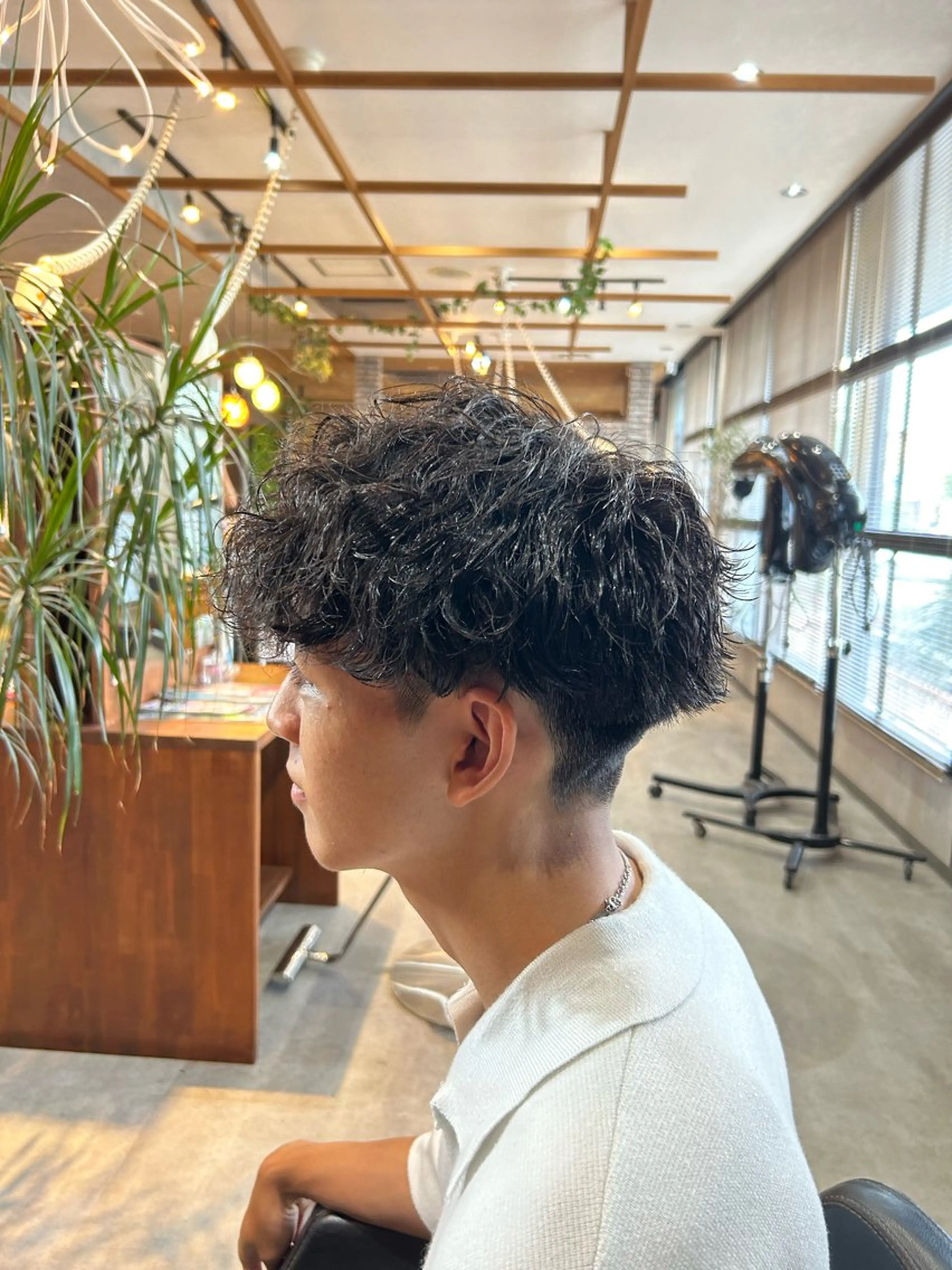 パーマ 矢島 列彩のヘアスタイル