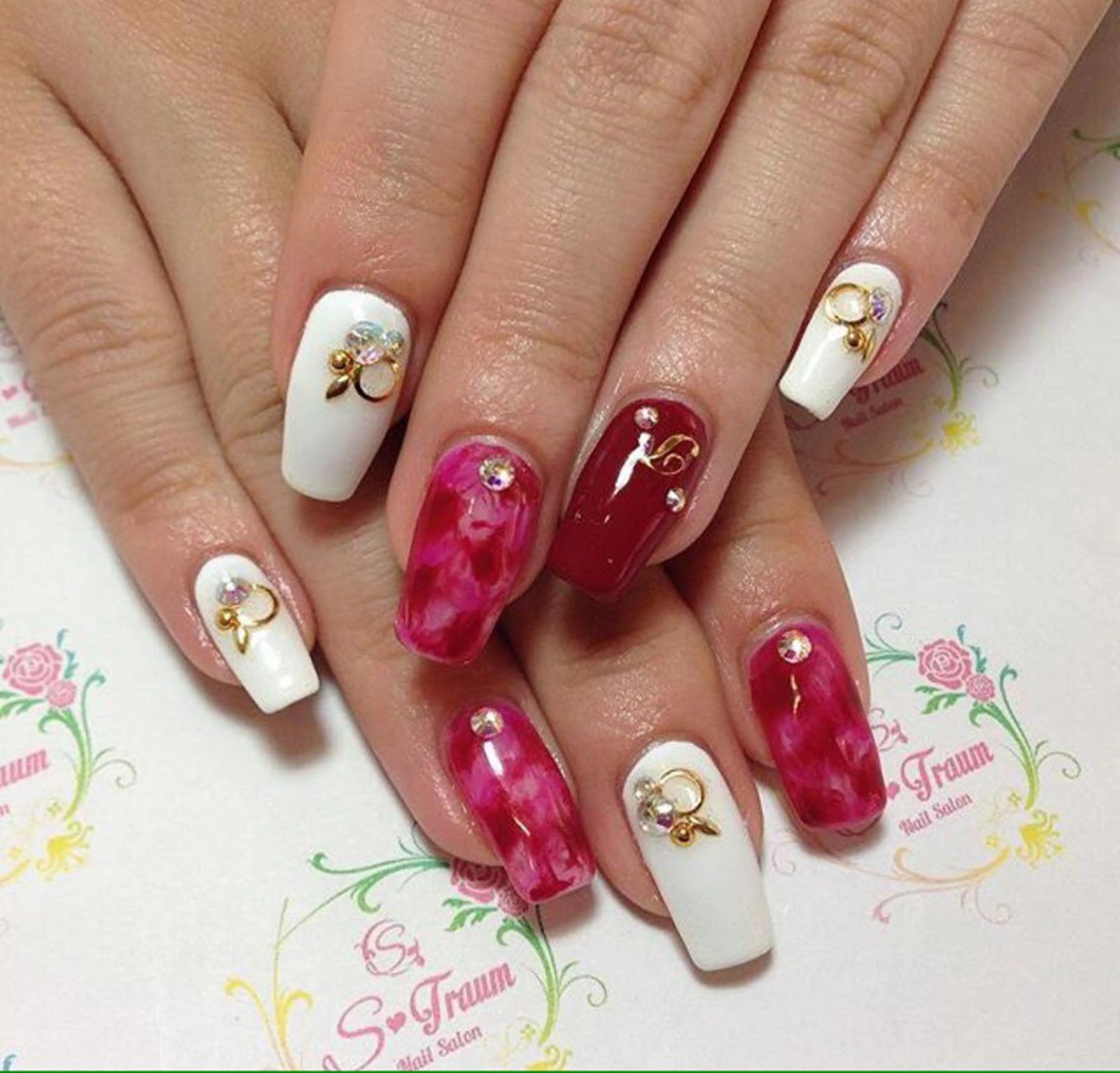 ネイル 大理石ネイル(マーブル) Nail Salon S-Traum所属・Nail Salon S-Traumのネイルデザイン